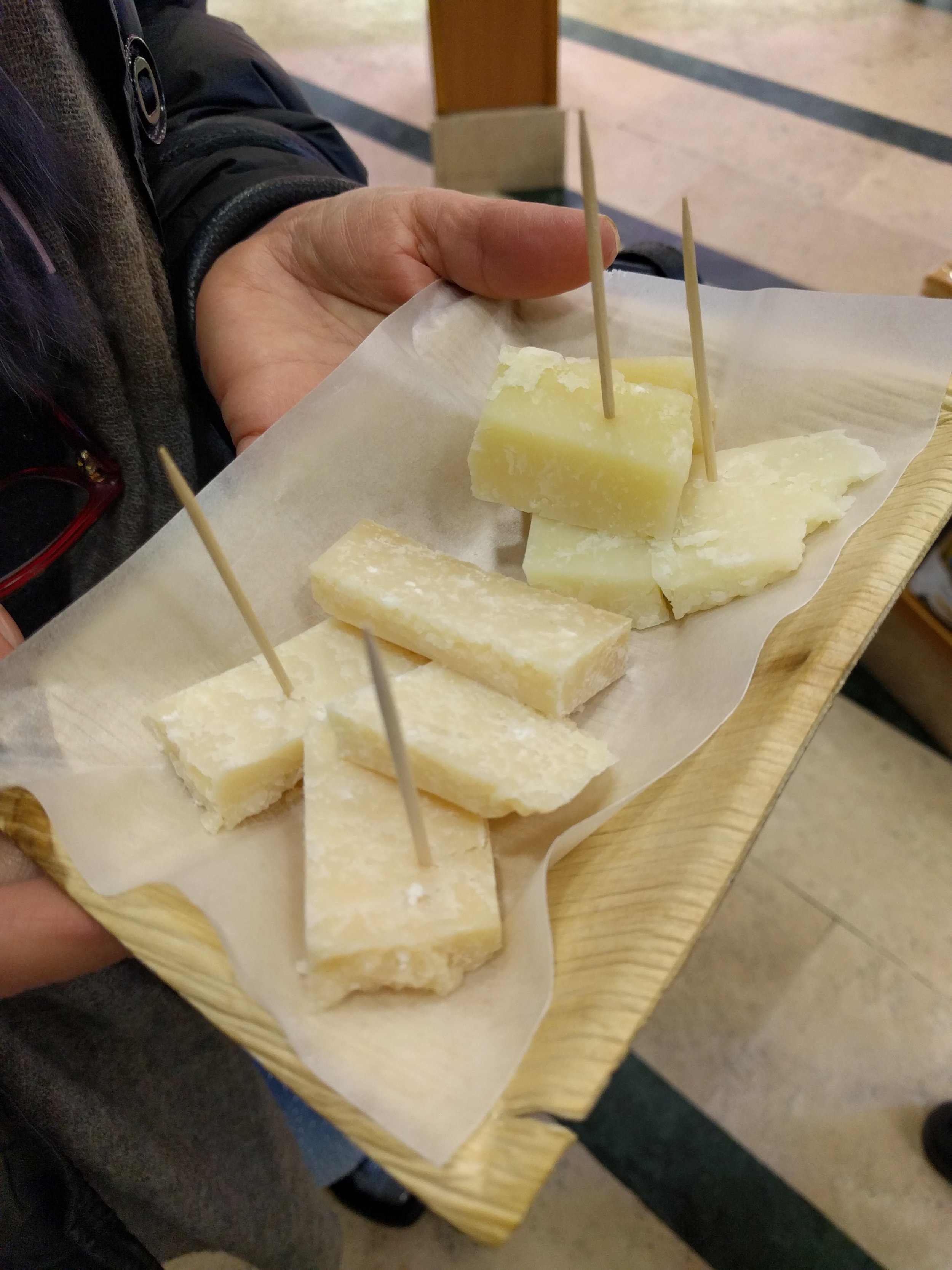 Parmesan and Pecorino