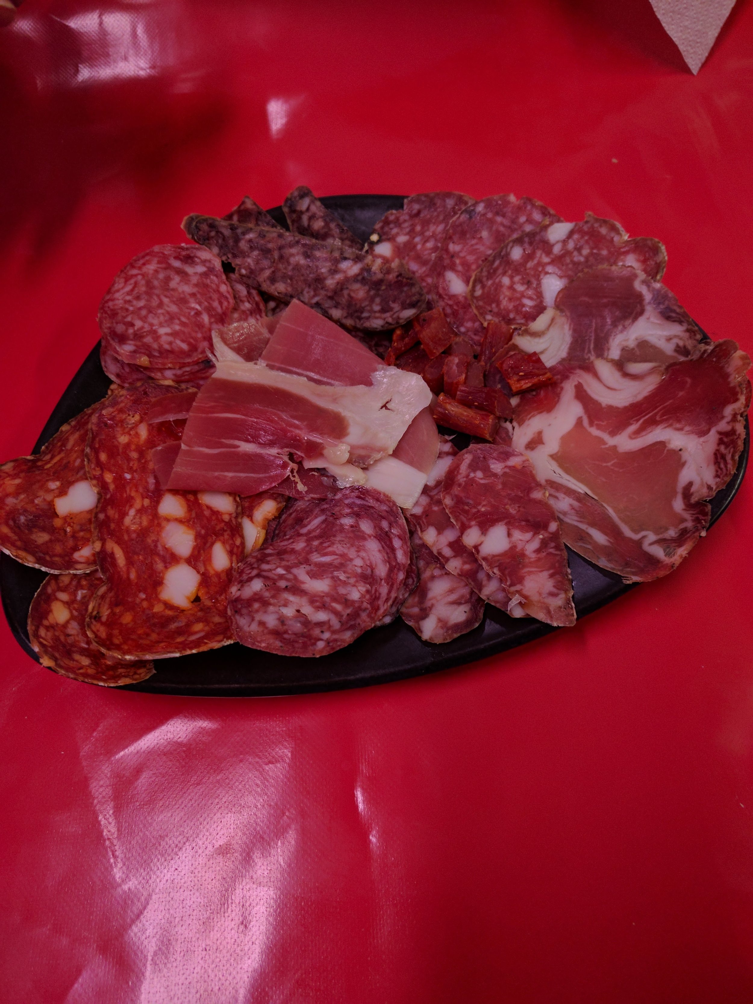 Meat sampling!