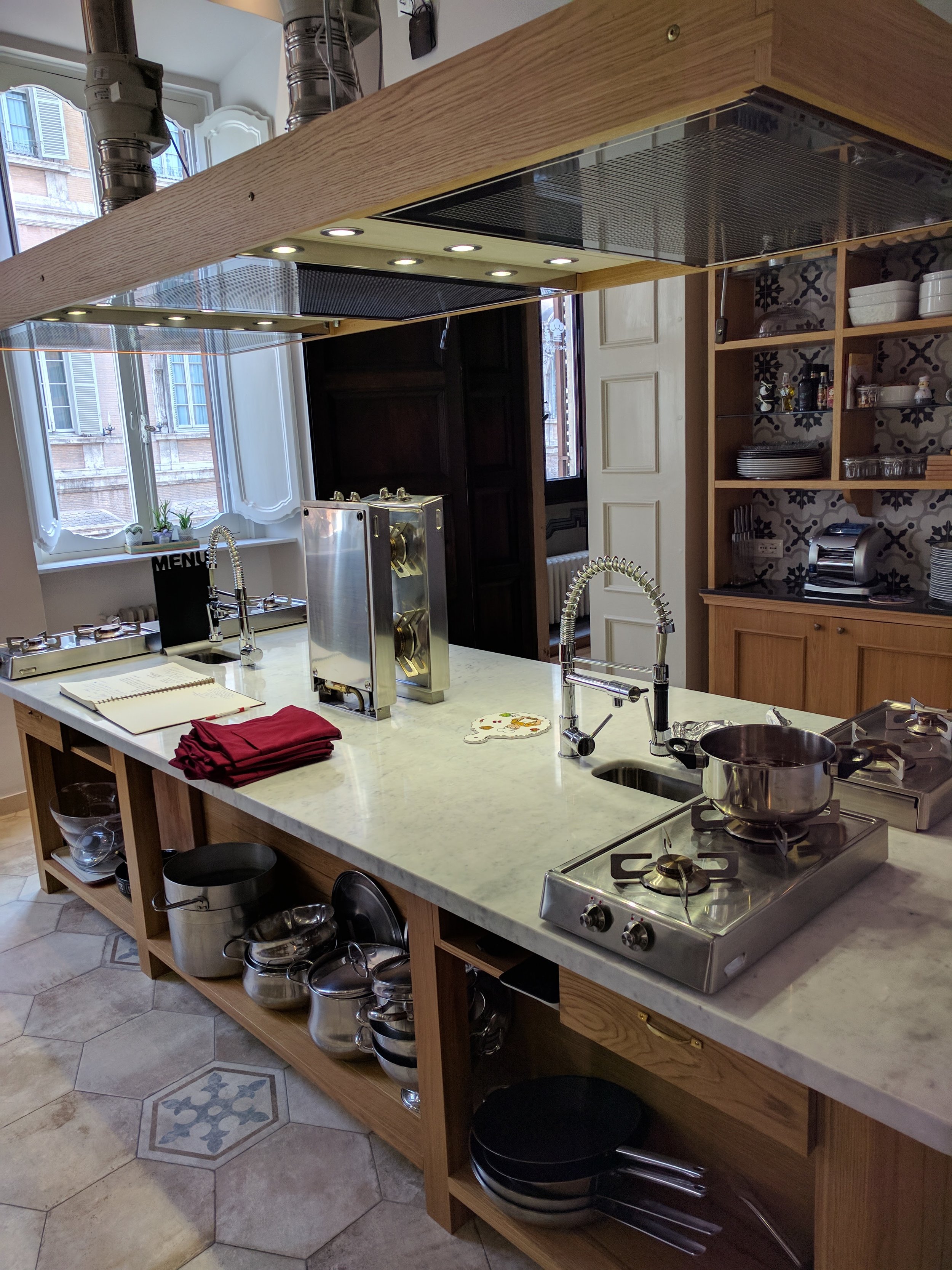 Eating Italy's beautiful kitchen space