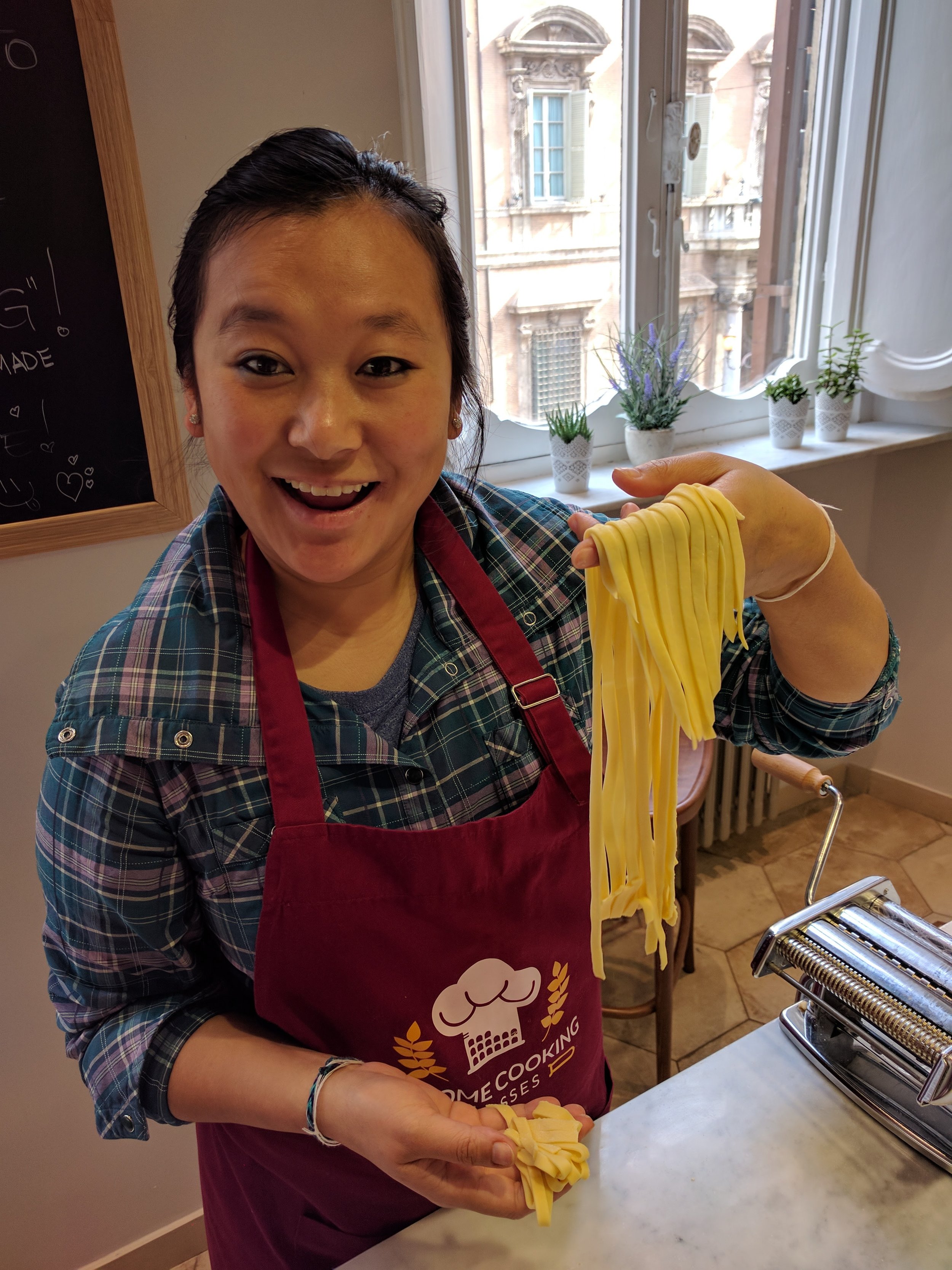 Hey look! It's fettucine!