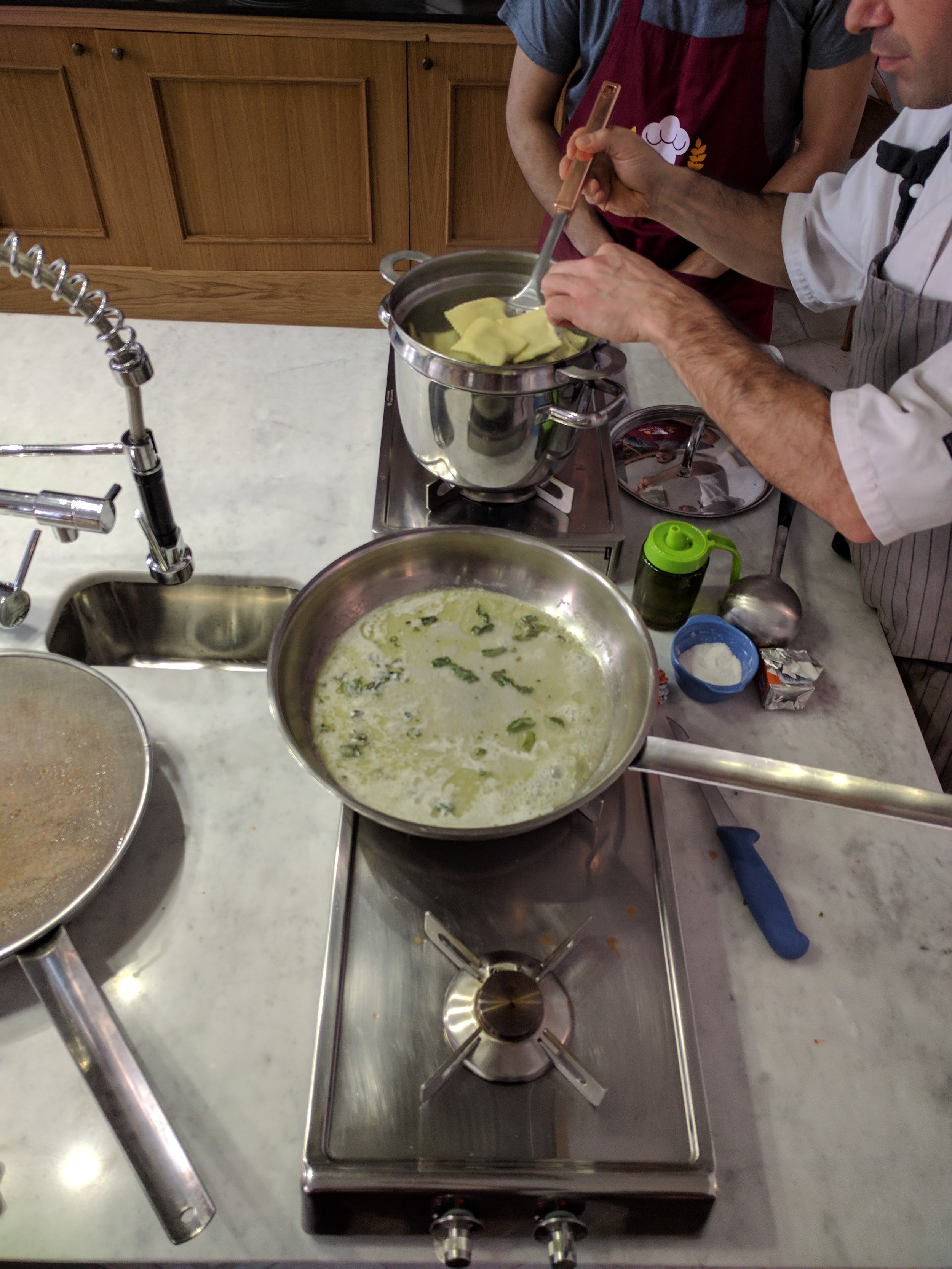 Butter sage sauce - no cream needed!
