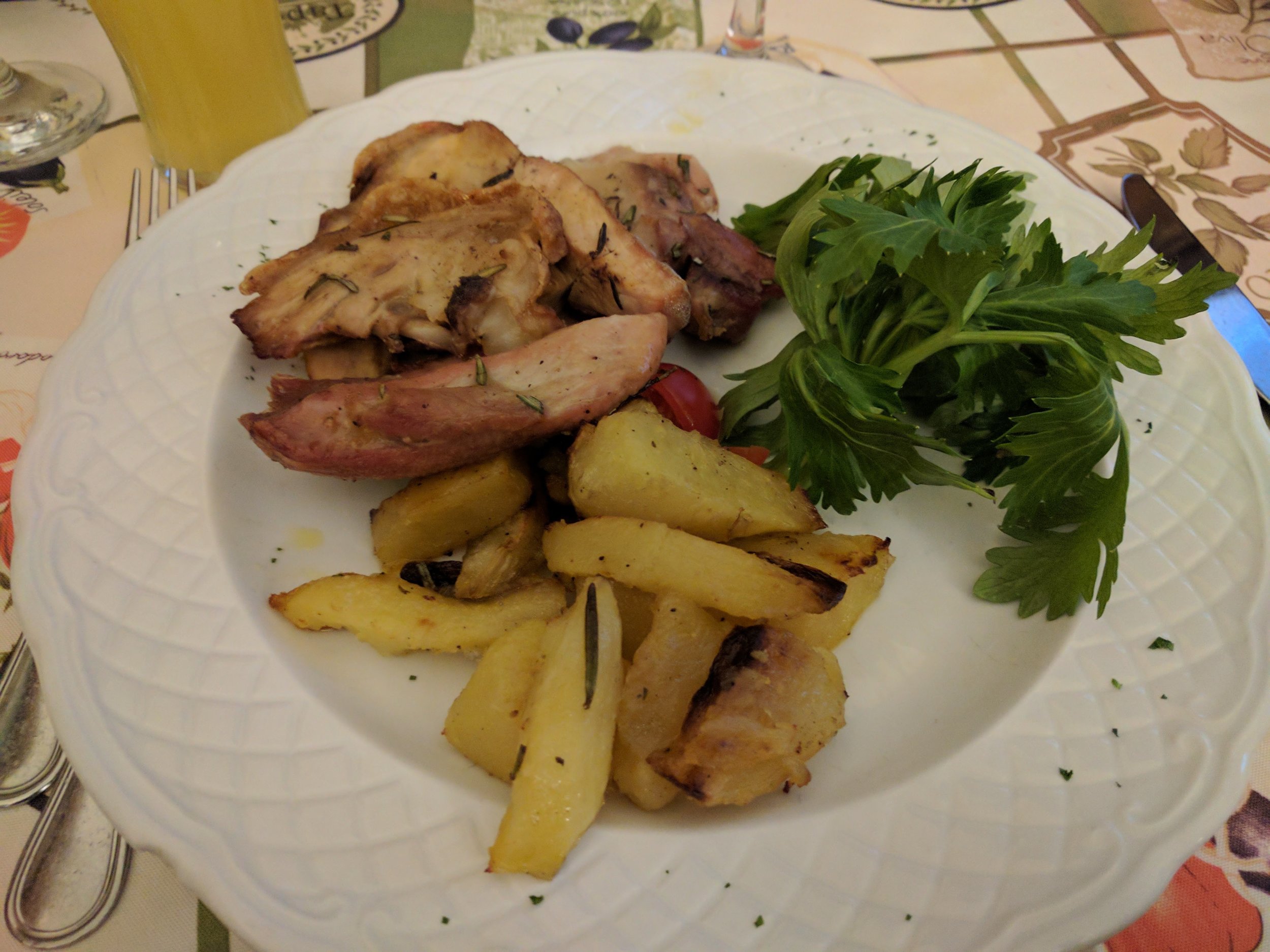 <p>Pretty good though it could have used a dash more salt. It got outshone by the pasta dishes though</p>
