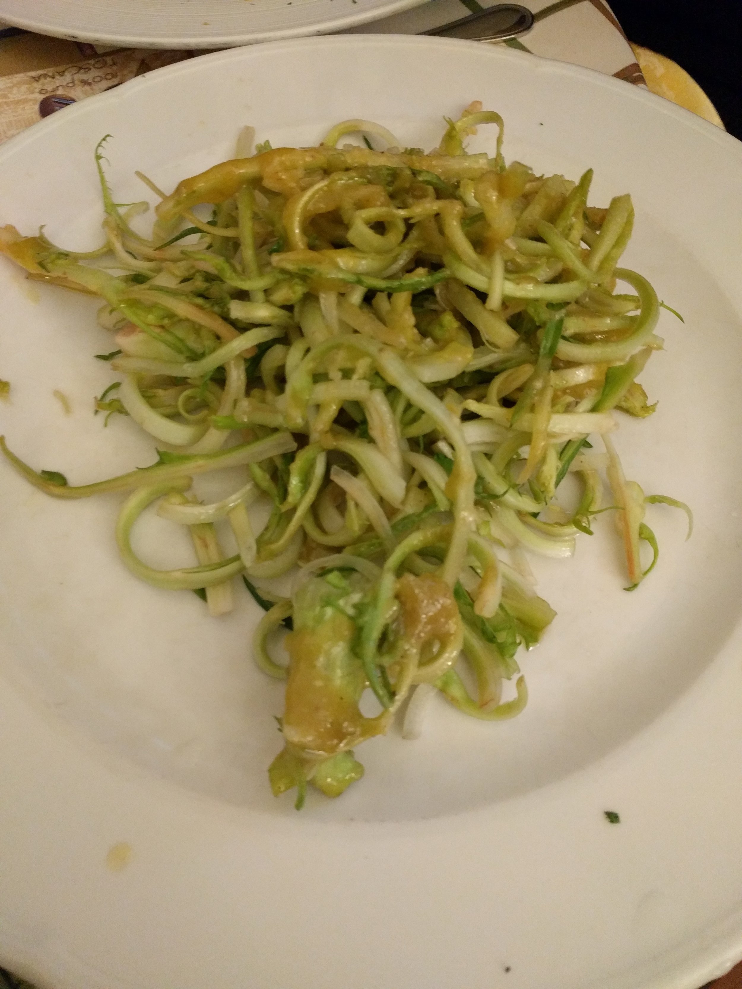 <p>Light and refreshing, this dressing was much lighter than at Perilli and was the perfect thing to breaking up bites of pasta richness</p>