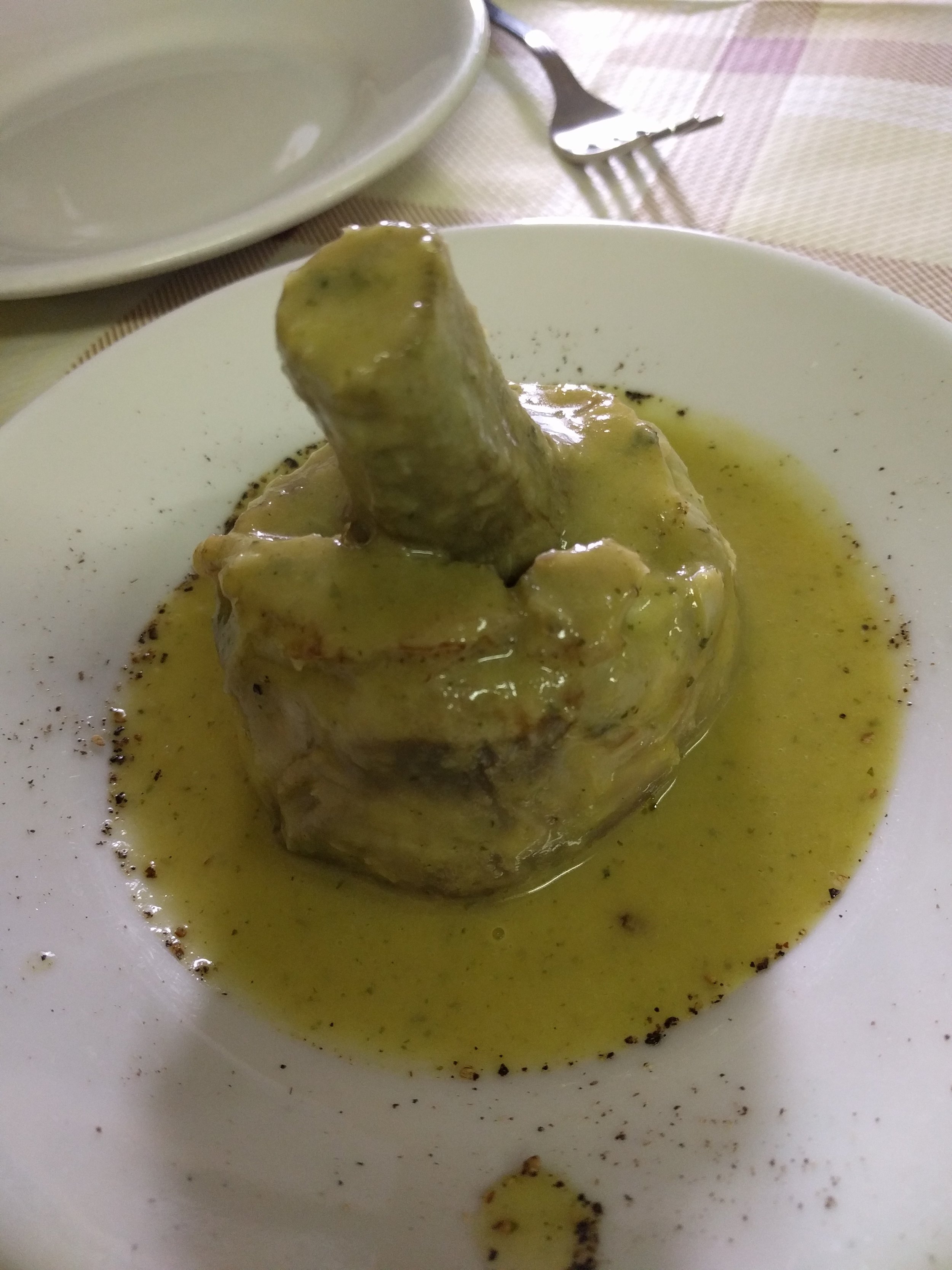 <p>This one had a creamy sauce instead of straight olive oil and was really tasty</p>