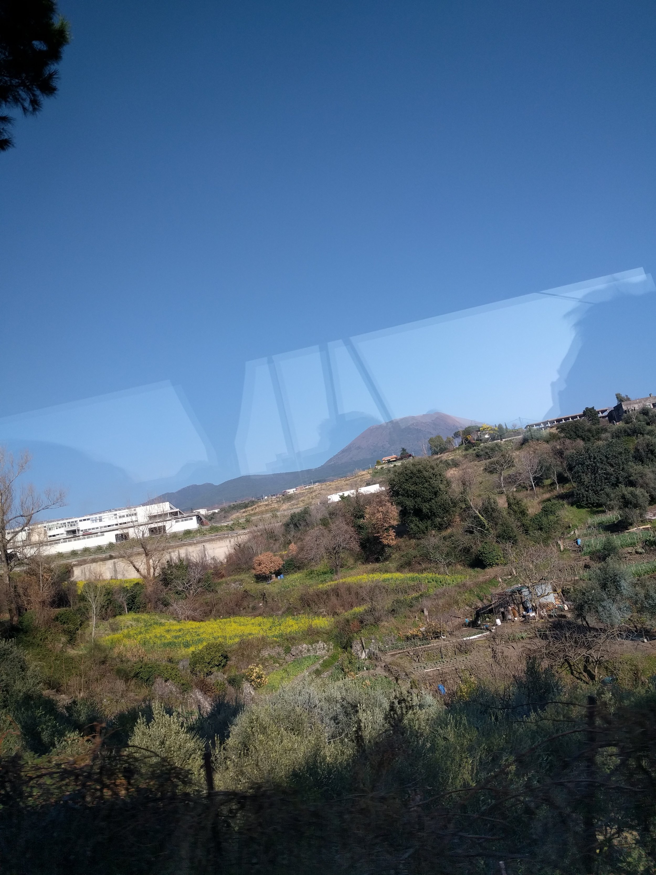 Vesuvius from the bus