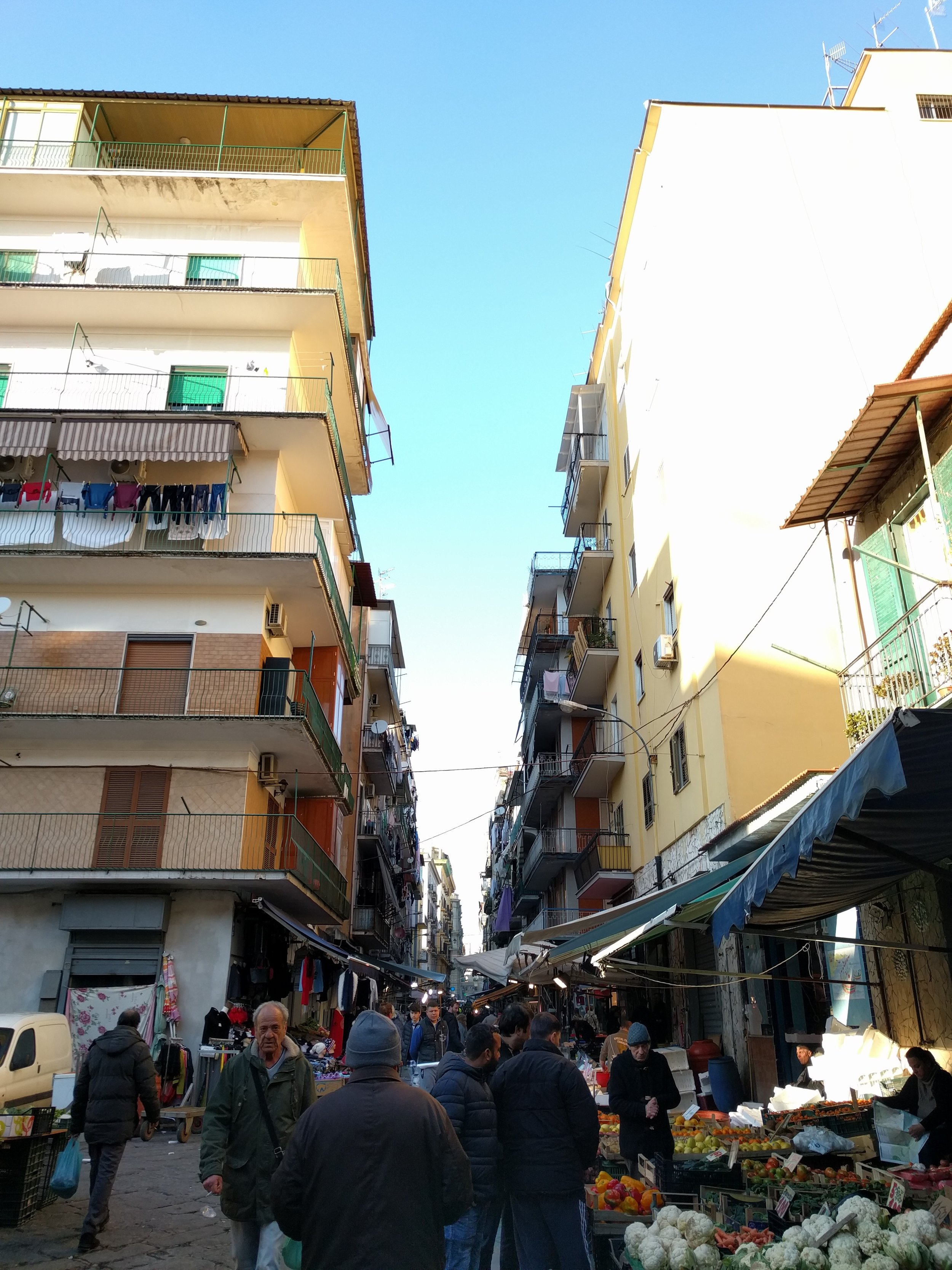 Wandering the streets of Naples