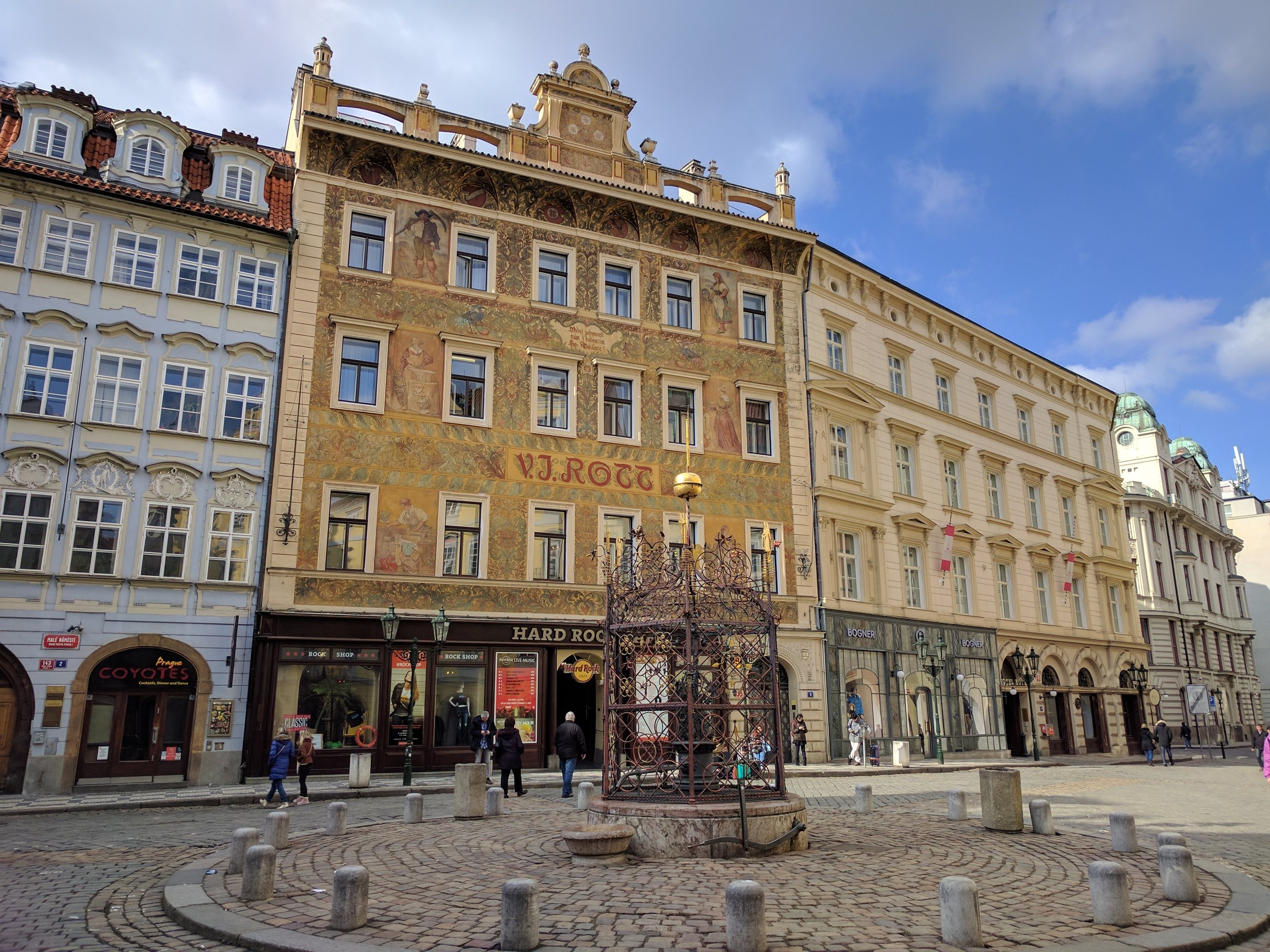 Walking around Prague