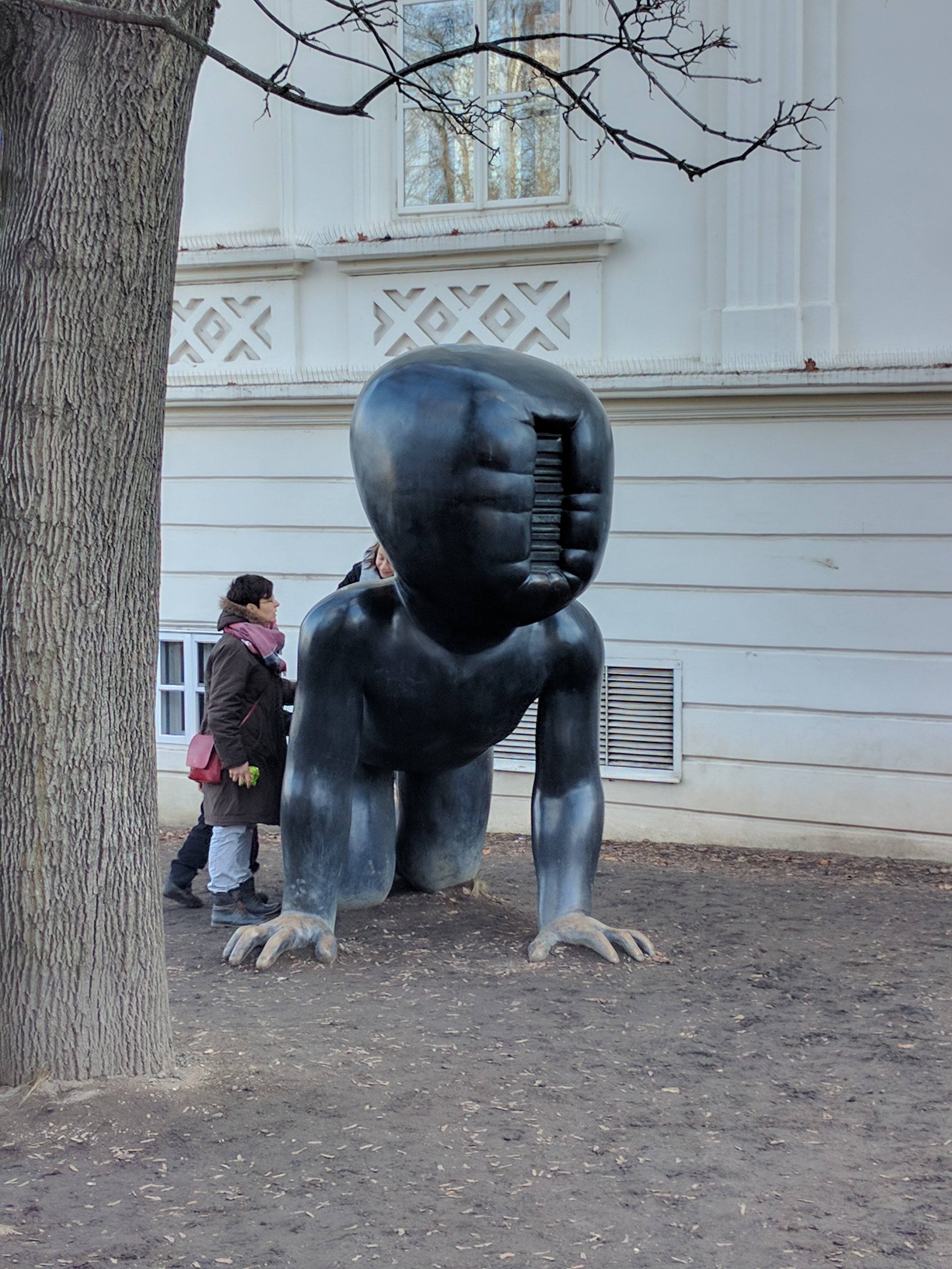 Weird baby sculptures