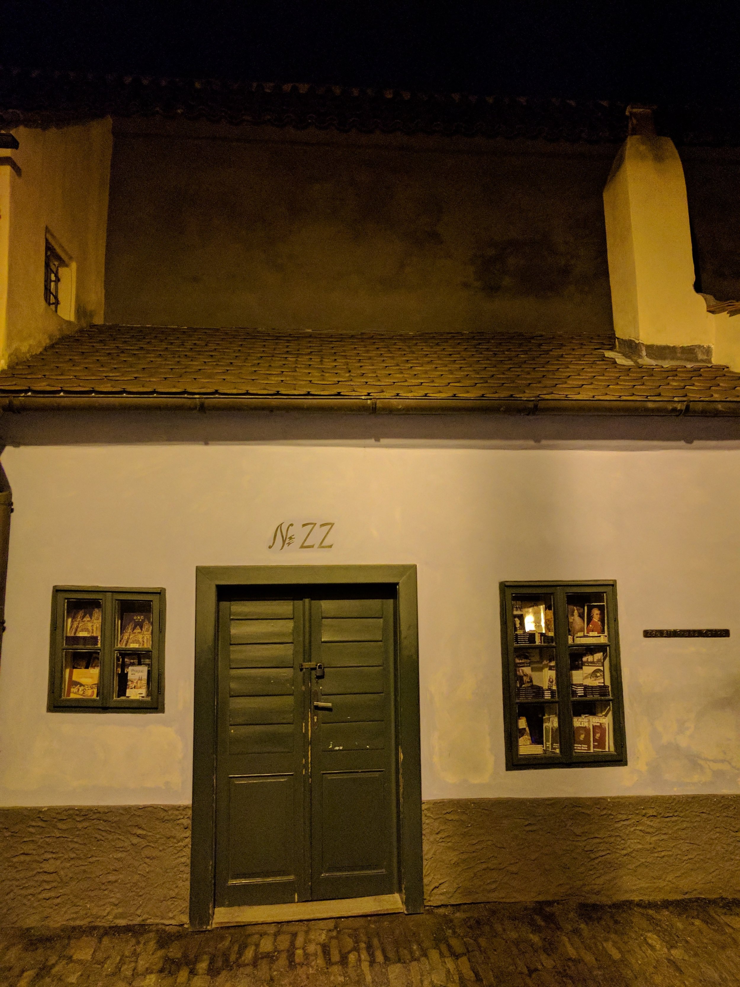 Franz Kafka lived here