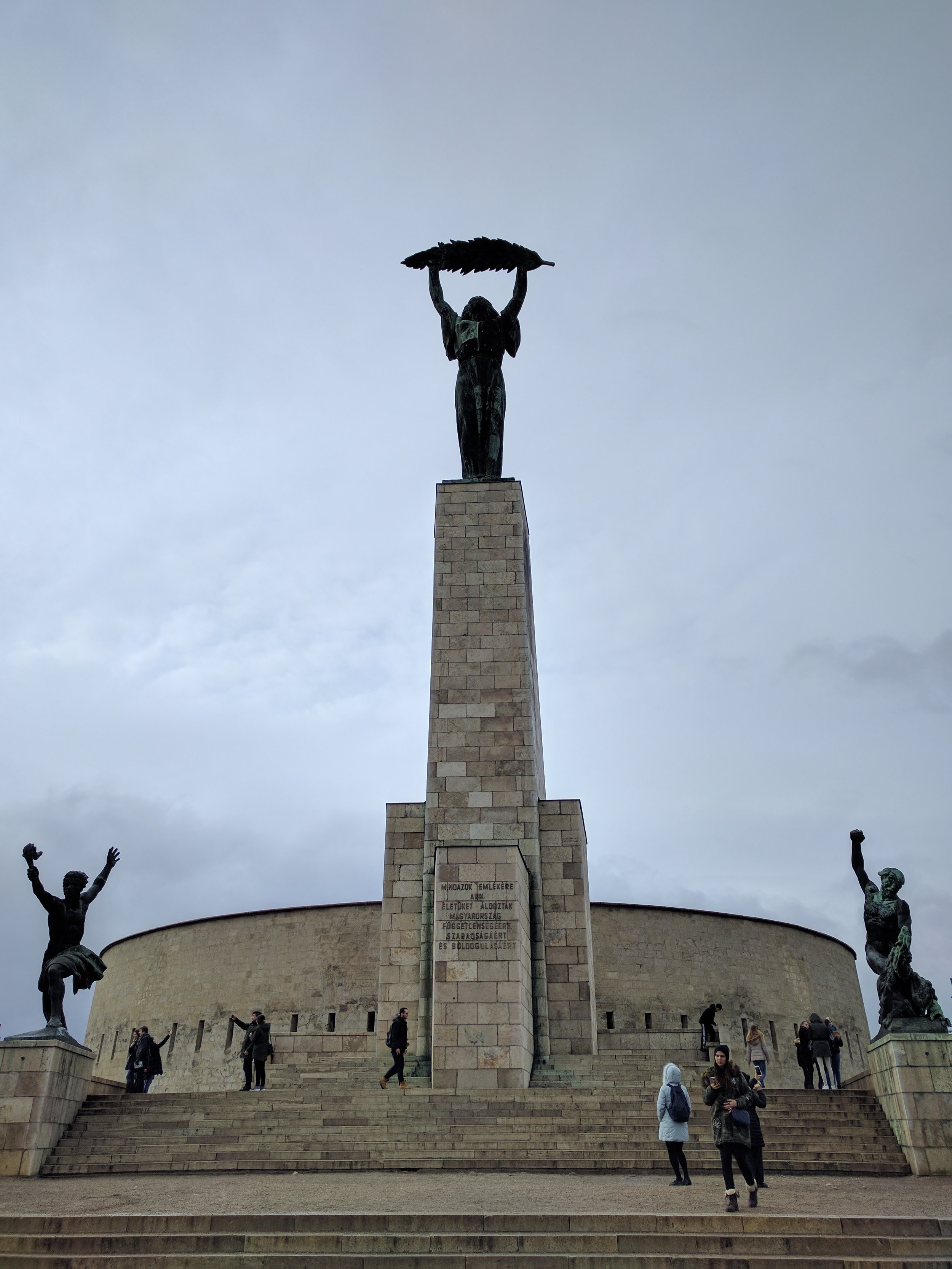 Liberty Statue by the Citadella