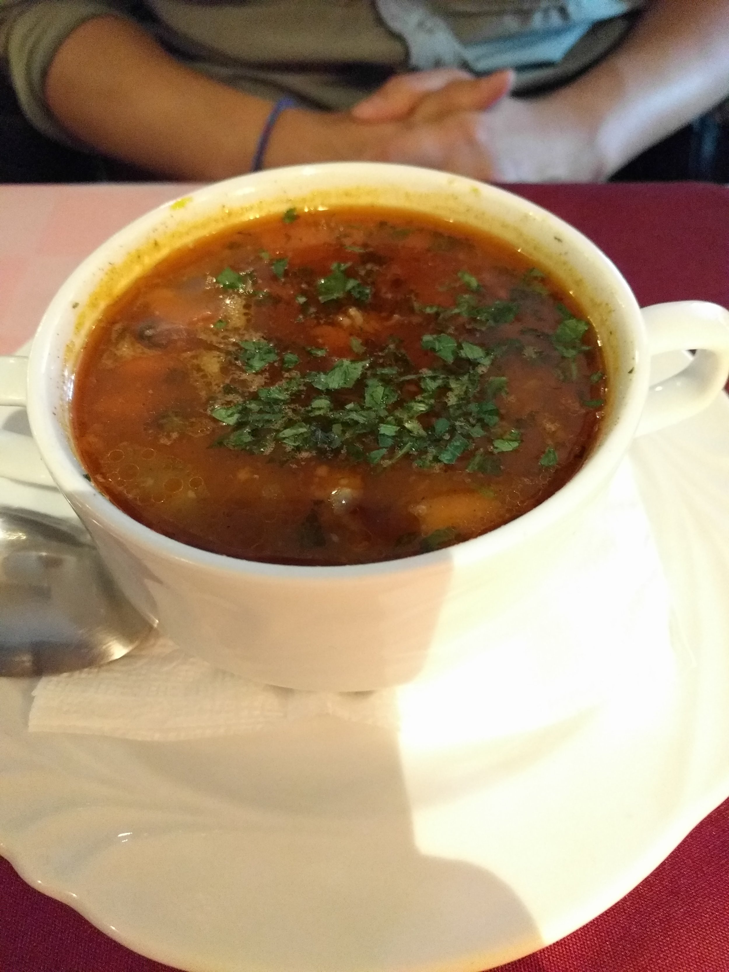 Goulash soup - Tabáni Gösser