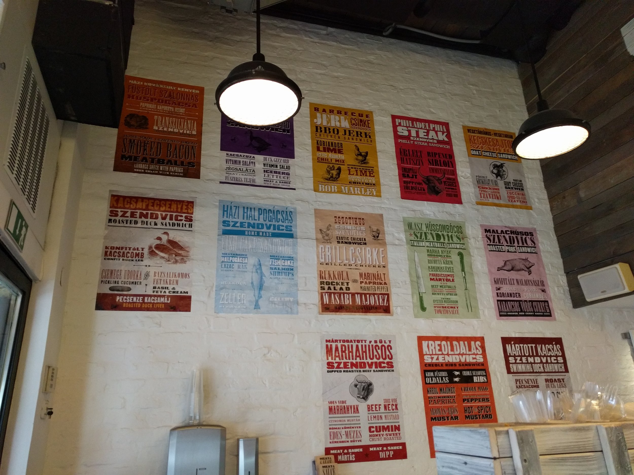 Meat and Sauce menu items