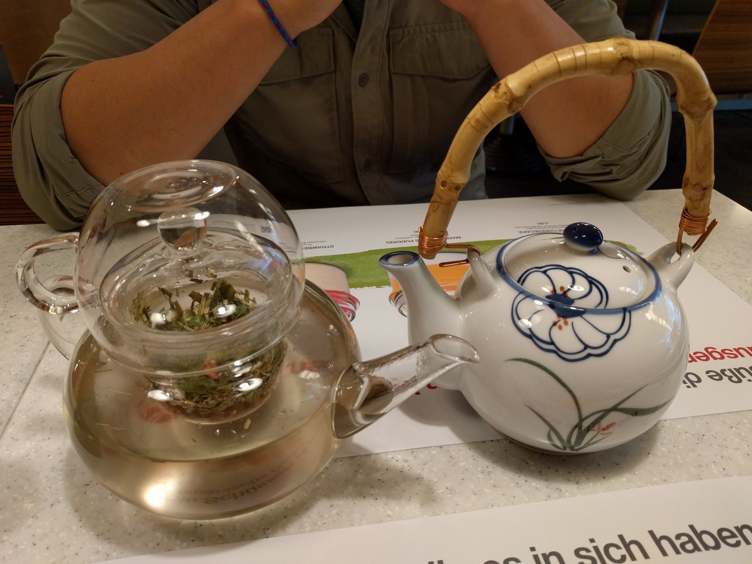 Sick = lots of tea @ Akakiko