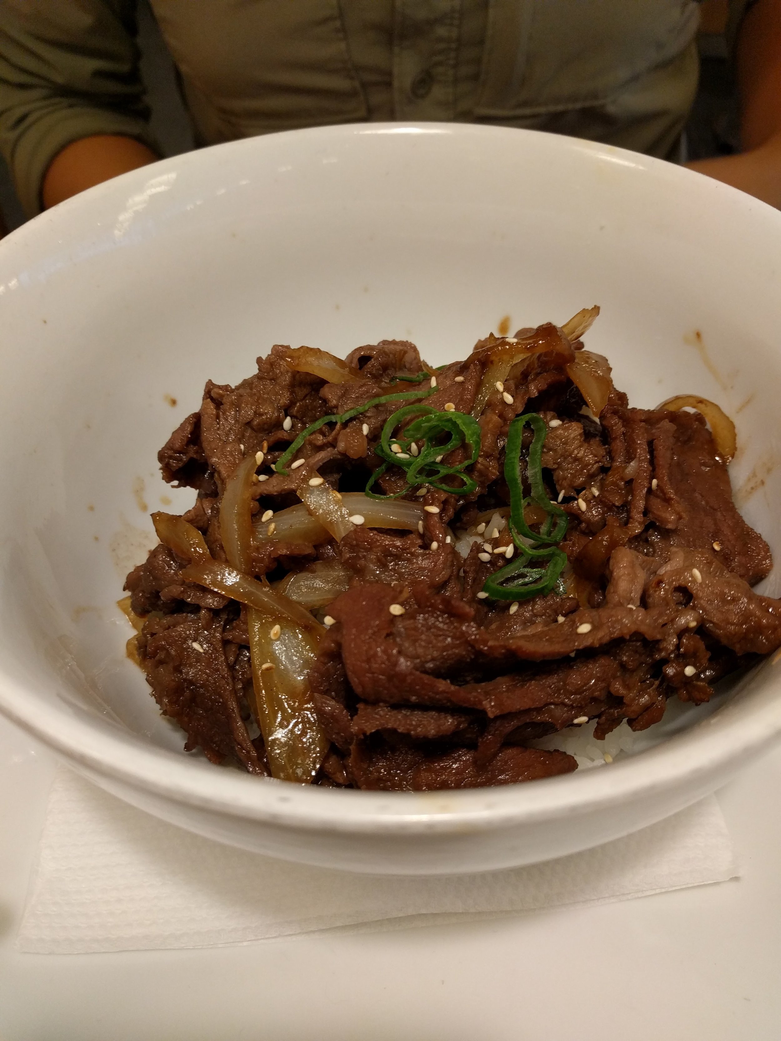 Beef gyudon @ Akakiko