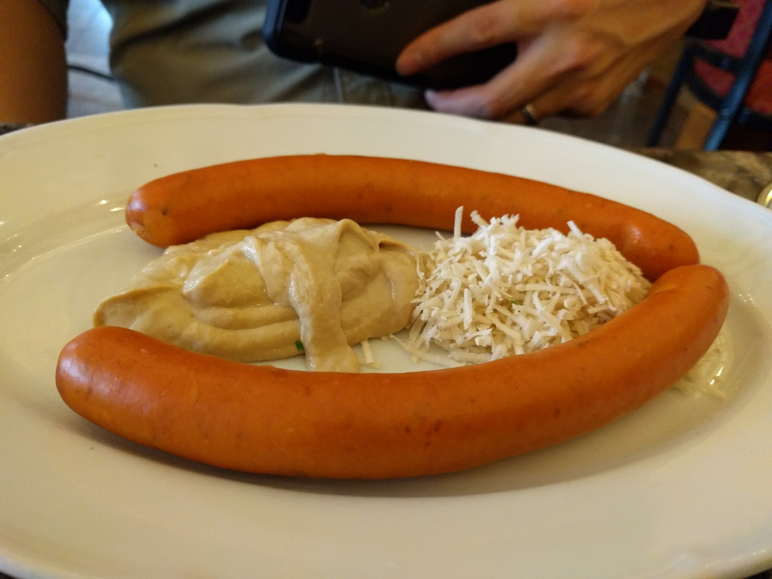 Viennese sausage @ Café Bellaria