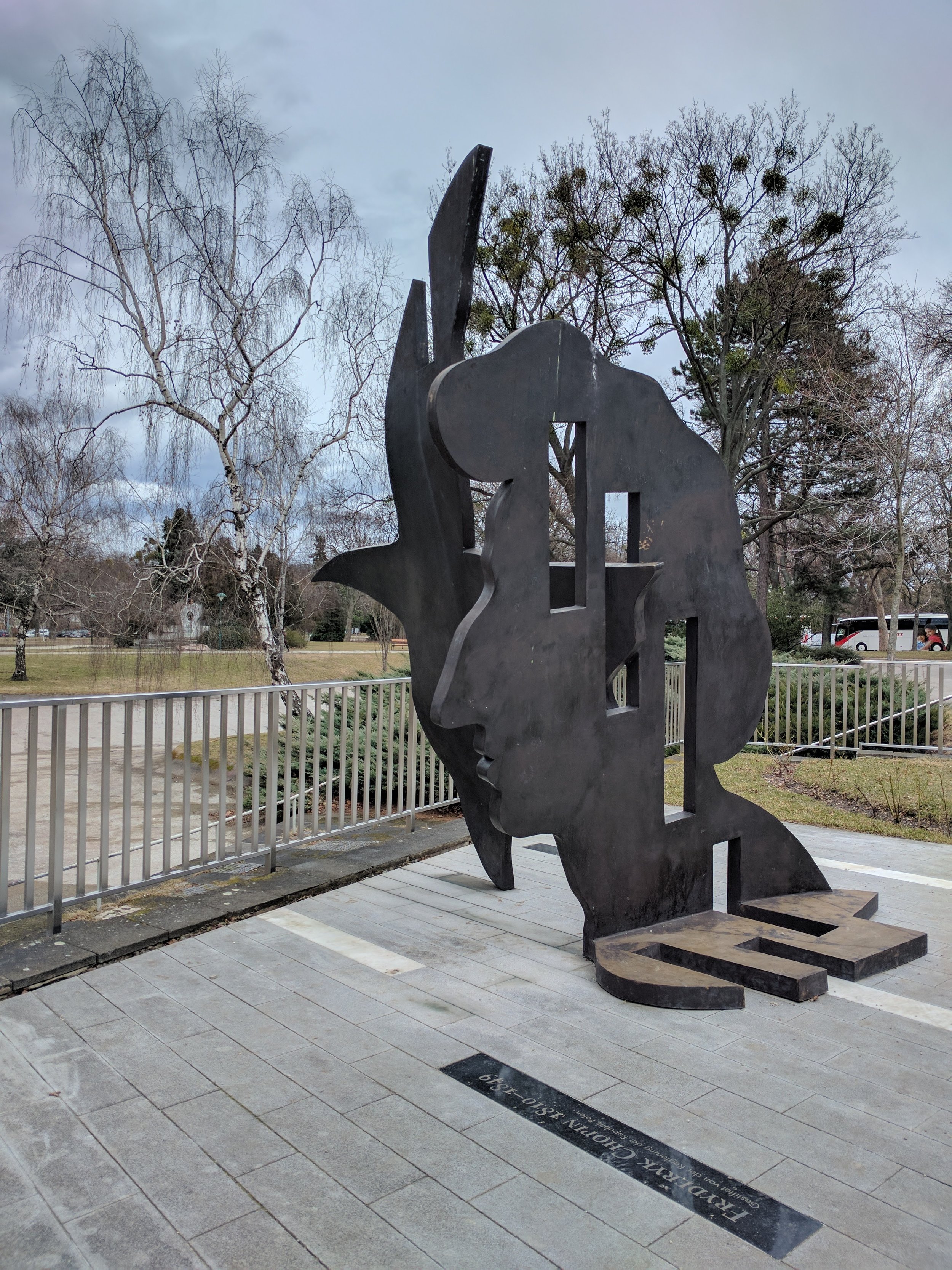 Cool statue we saw while walking