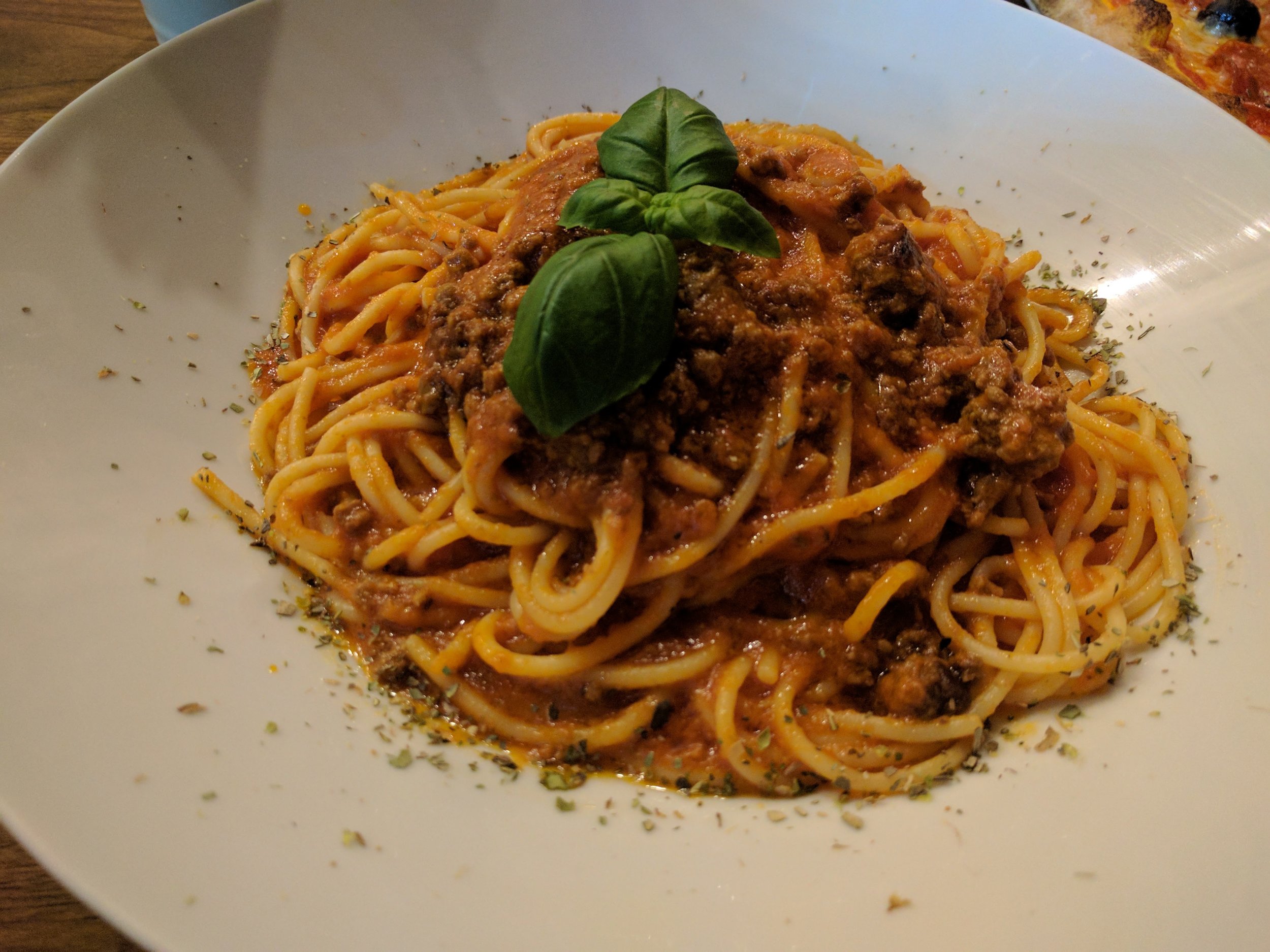 Spaghetti Bolognese @ Mezzaluna