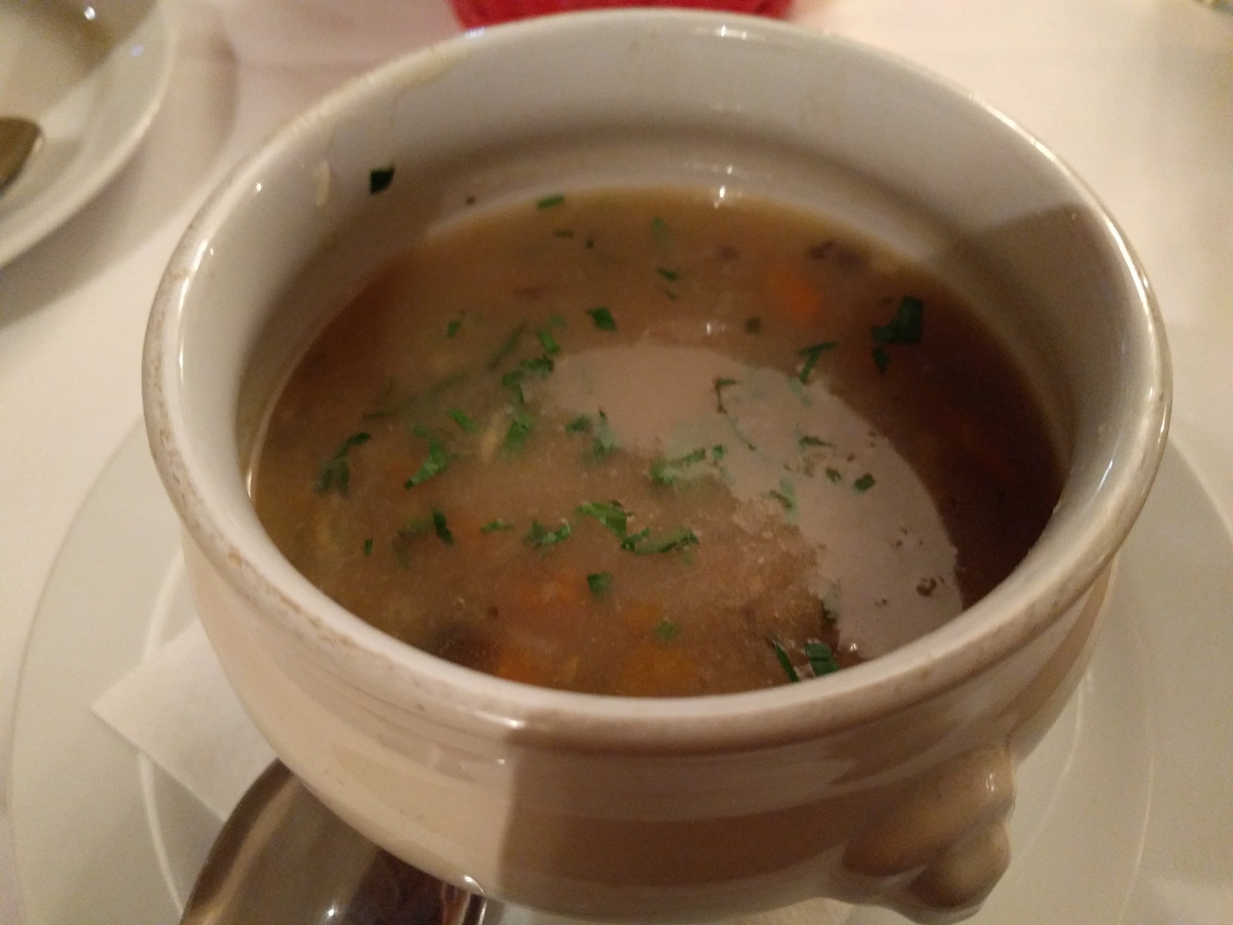 Mushroom soup