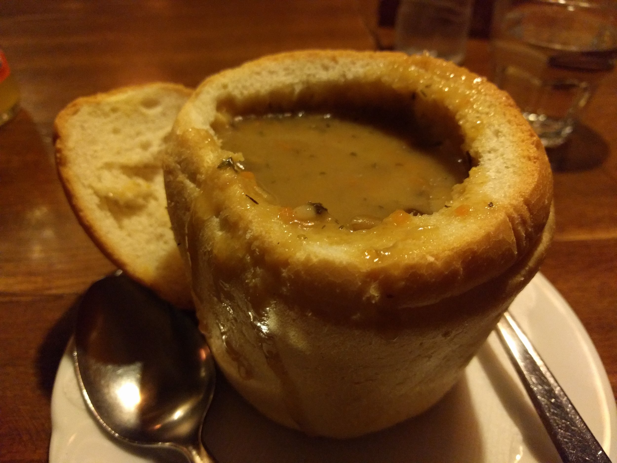 Mushroom Soup @ Gostilna Sokol