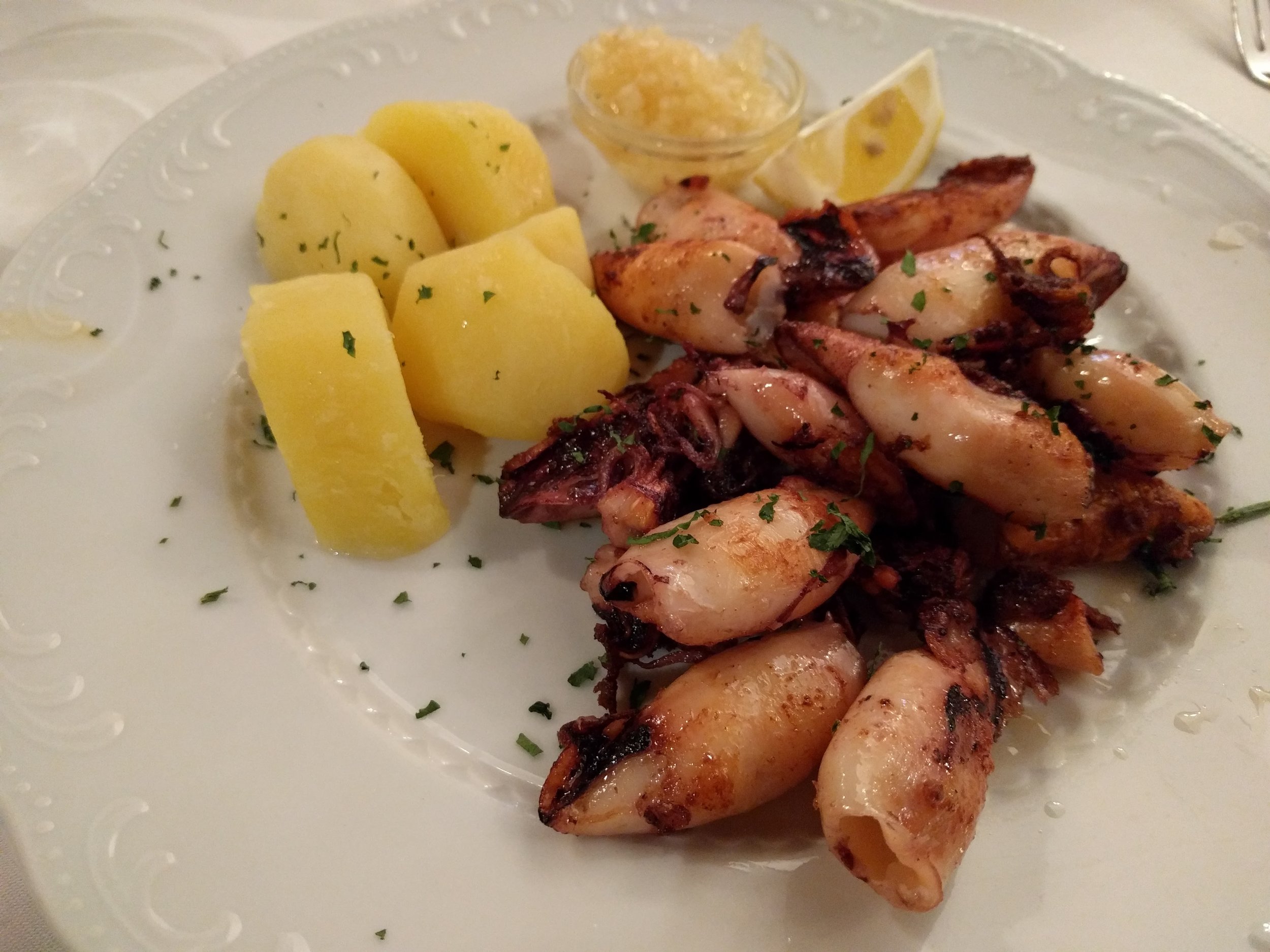 Grilled calamari @ Rio Momo