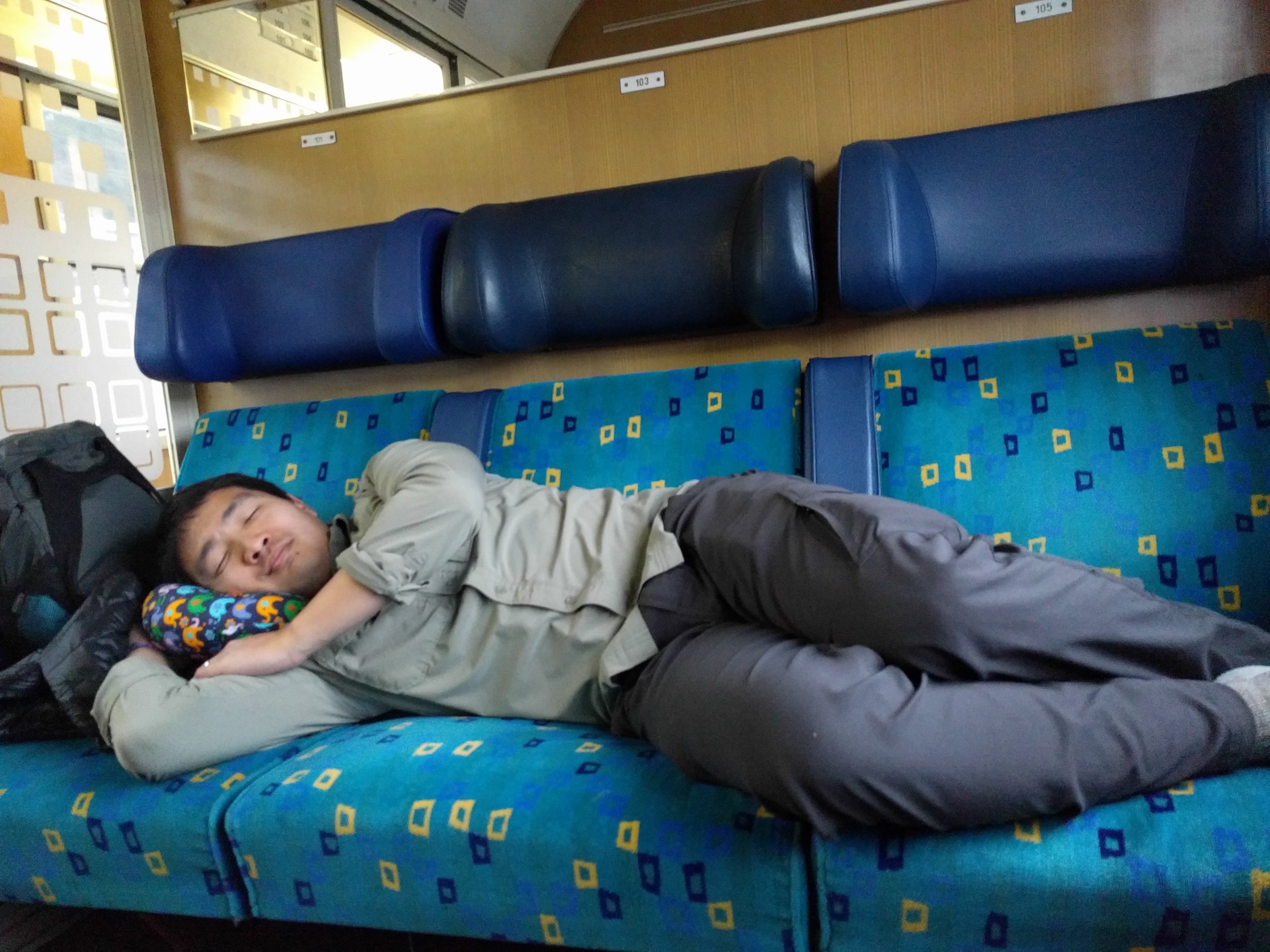 Comfy train ride