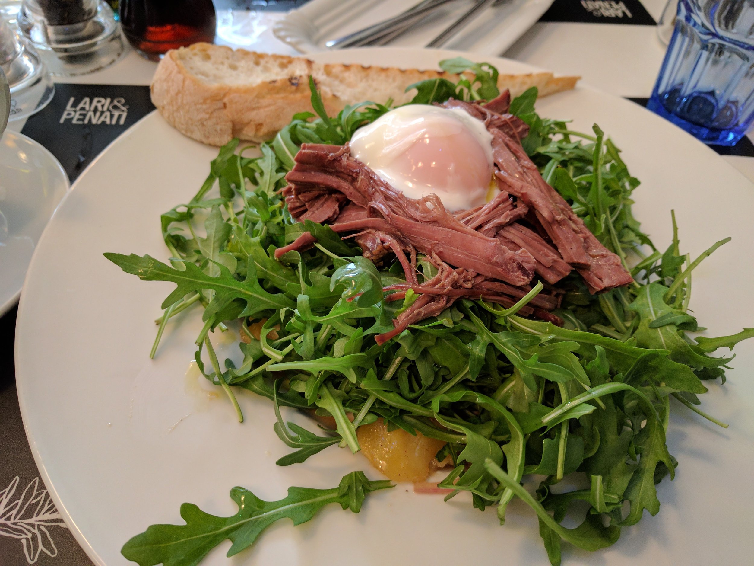Short rib salad