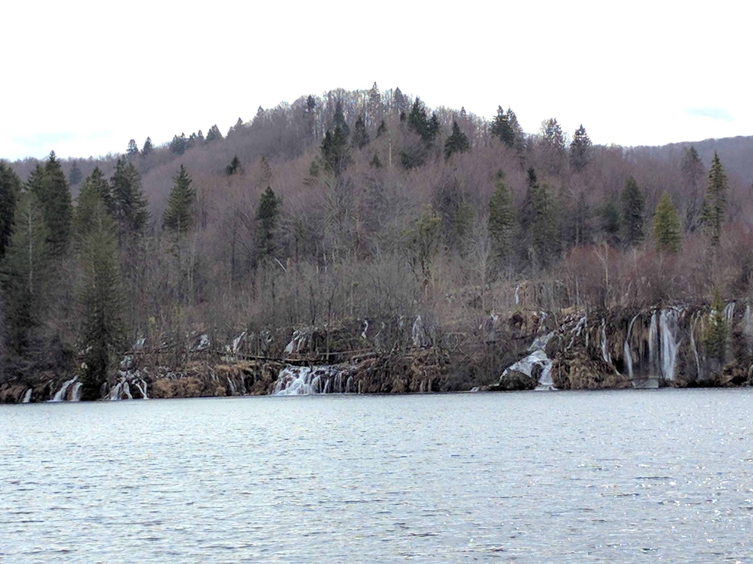 waterfalls from the boat