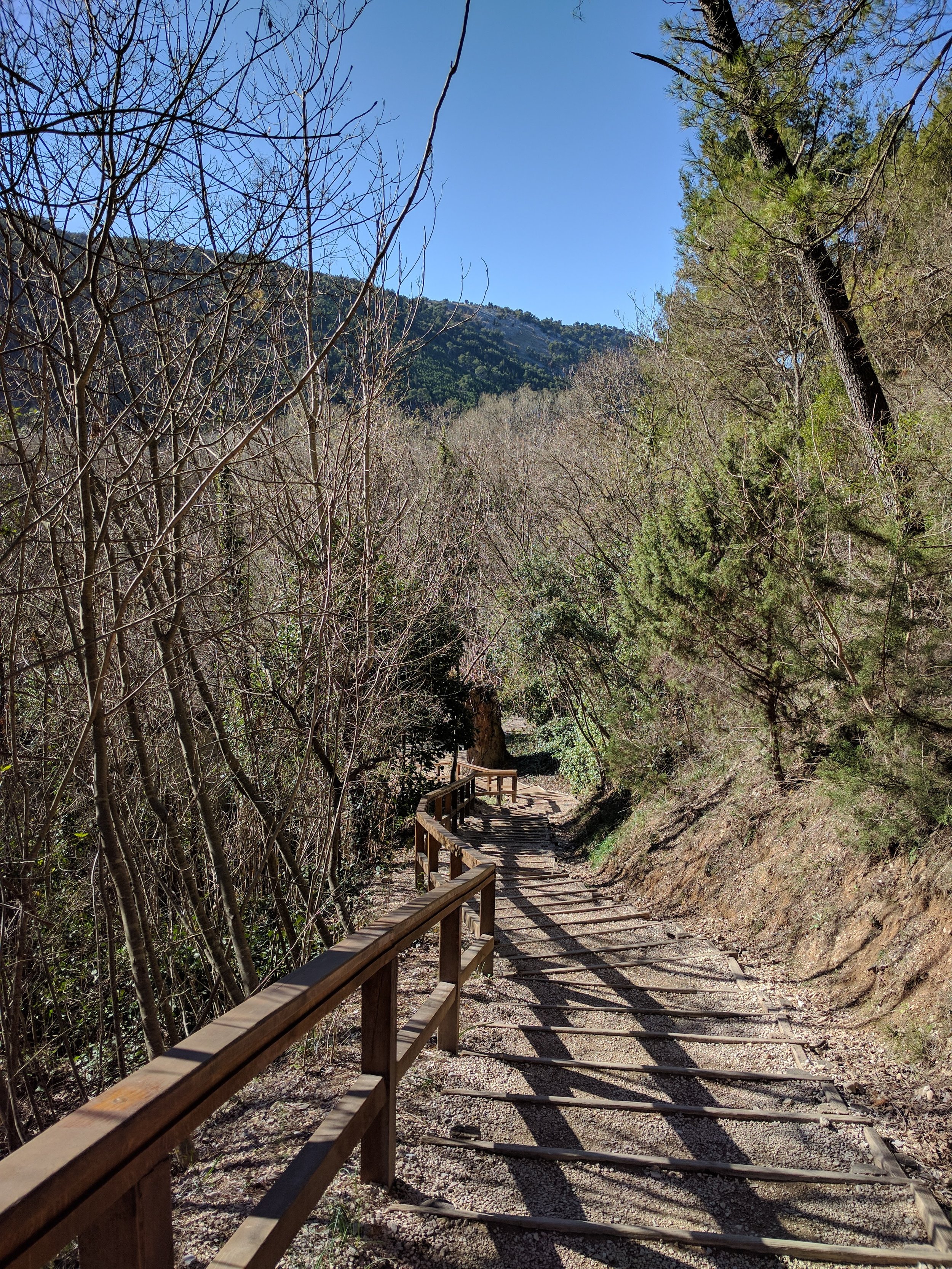 path downhill