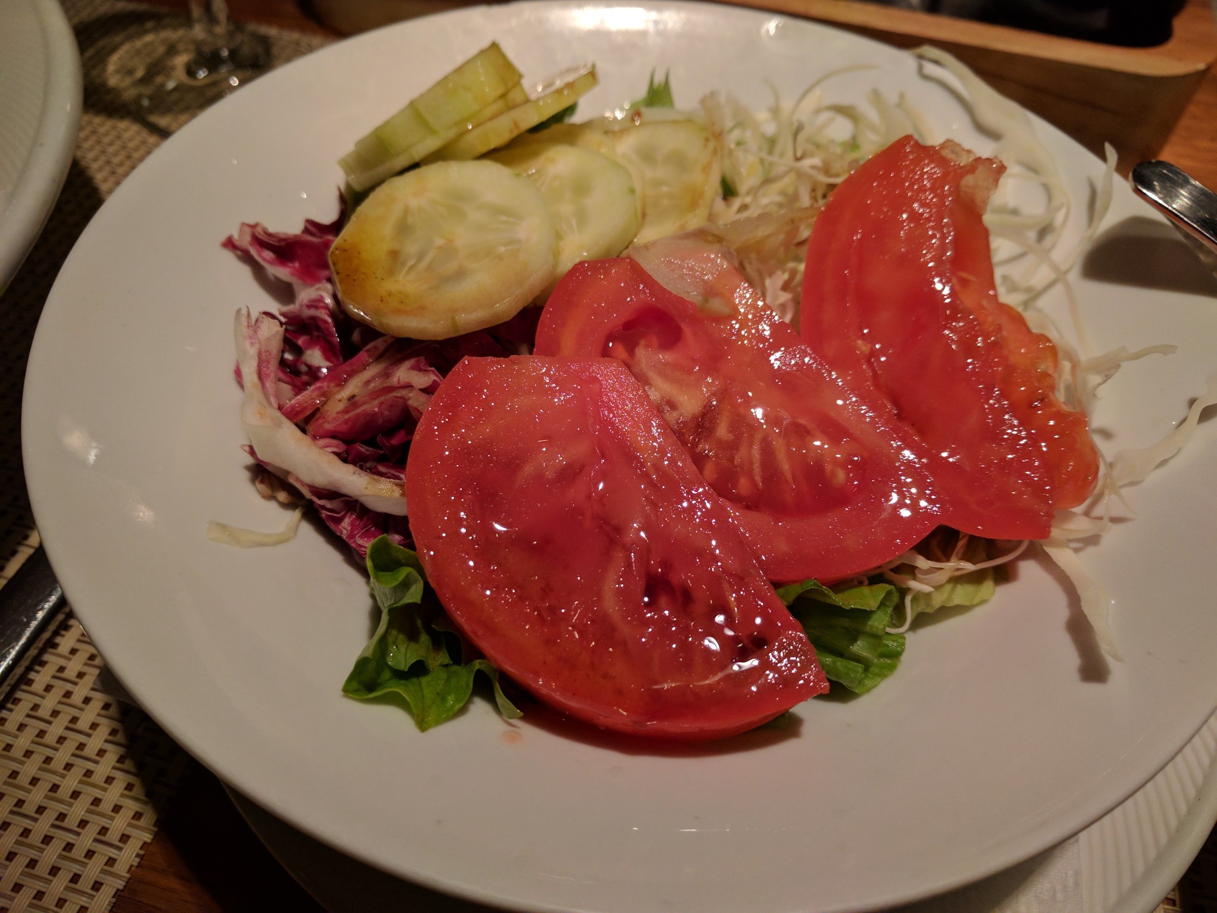 Mixed salad @ Bruschetta