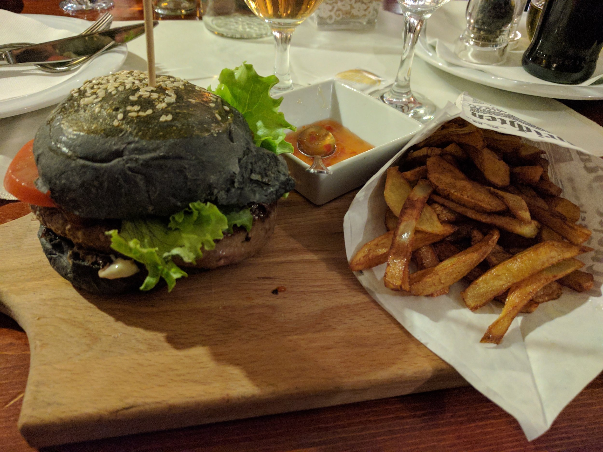 Black Angus burger @ Pjat