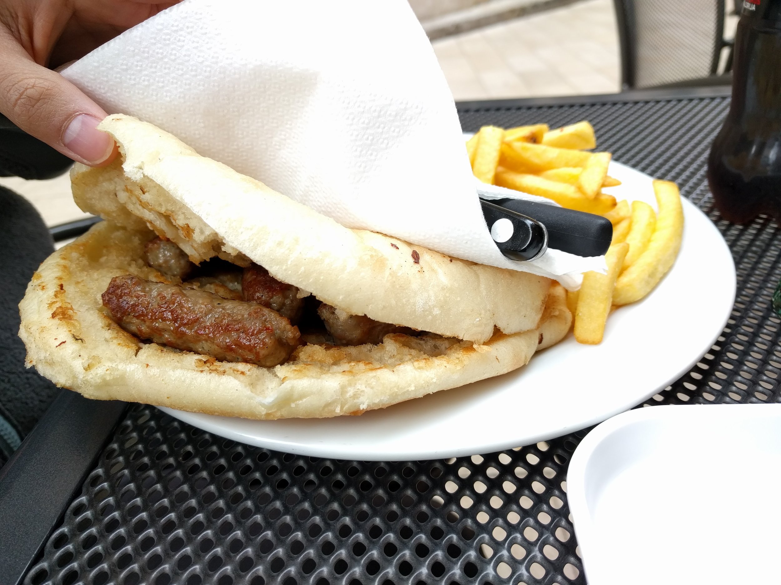 Cevapi lunch