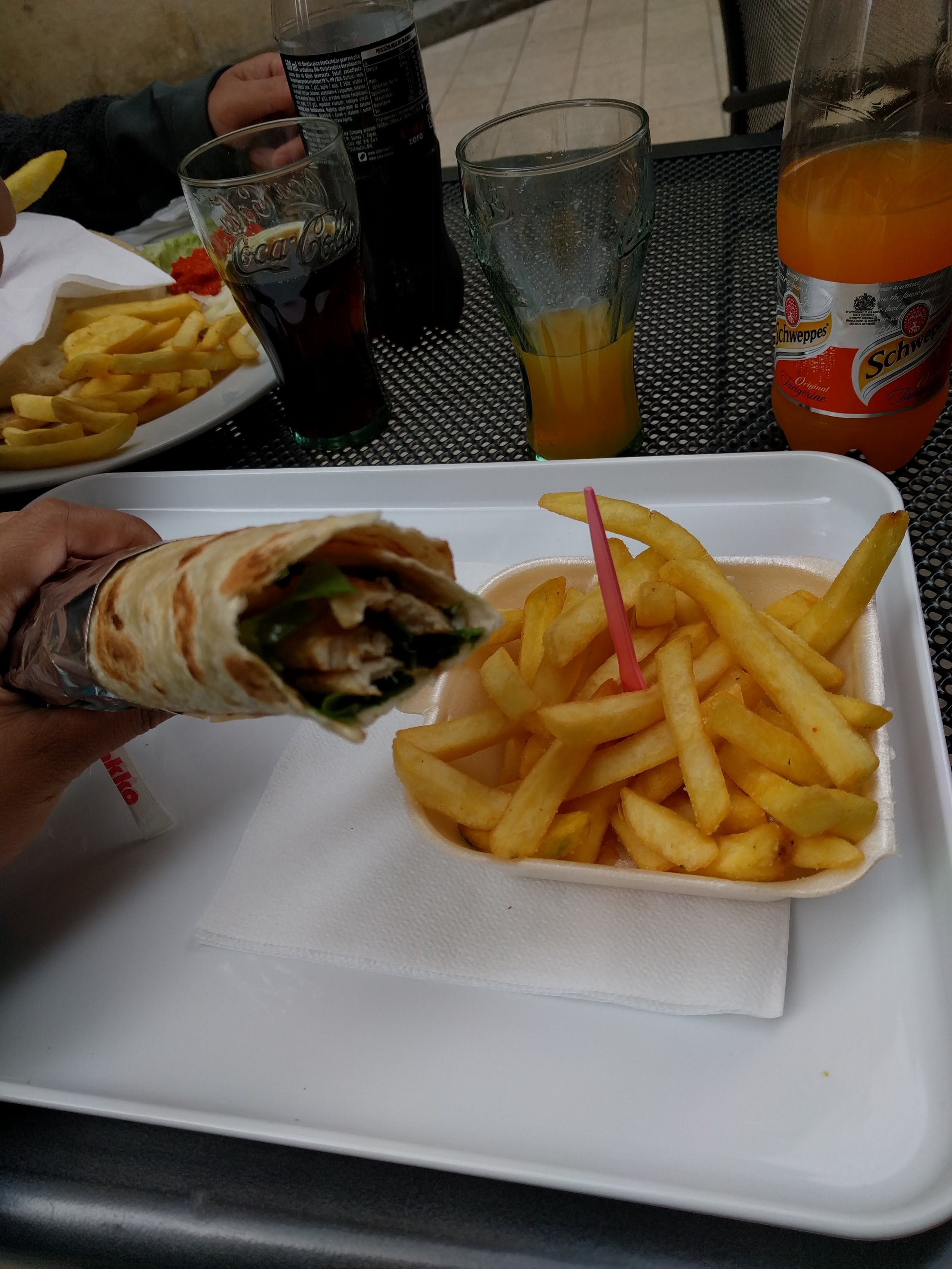 Chicken wrap