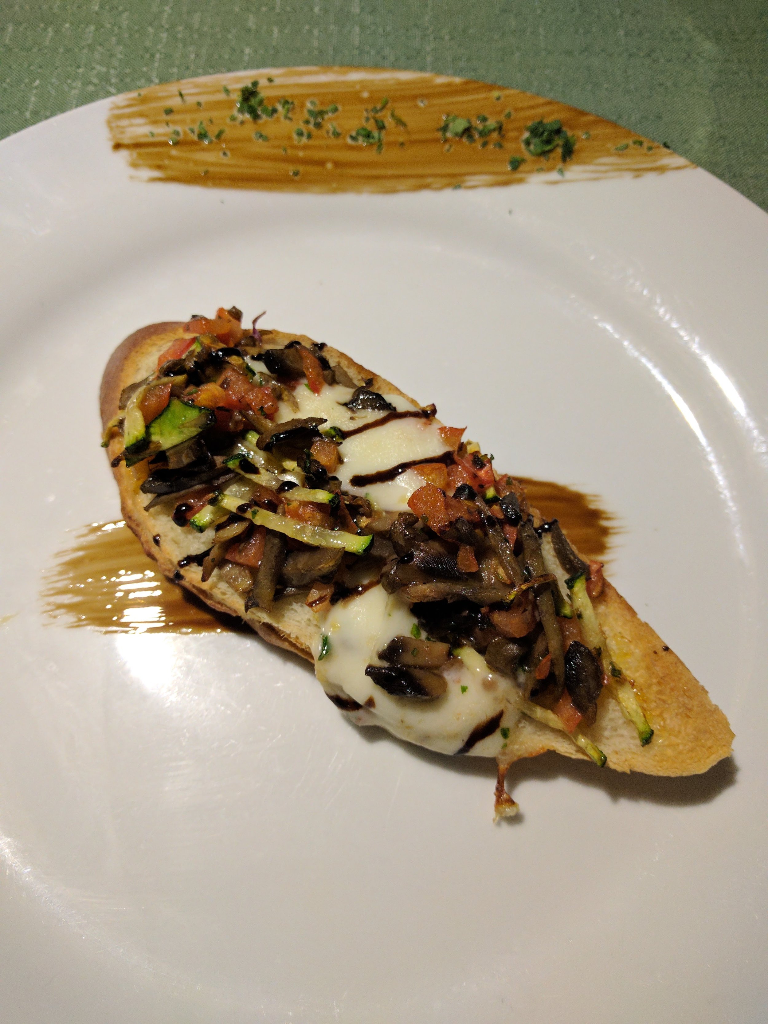 Bruschetta appetizer