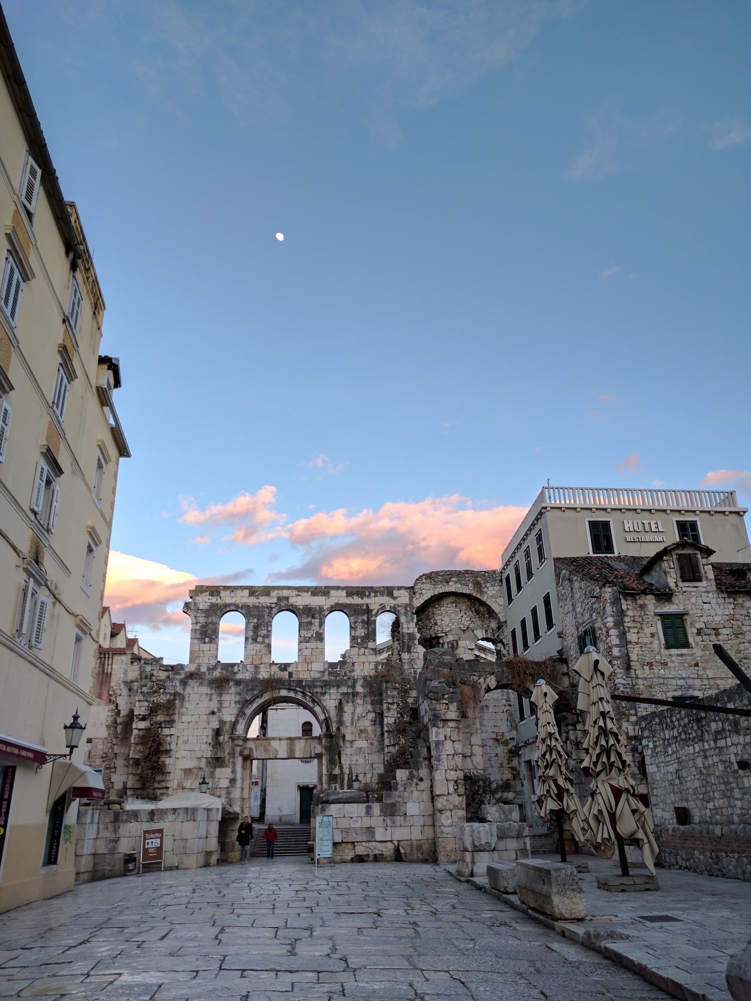 Silver Gate at dusk