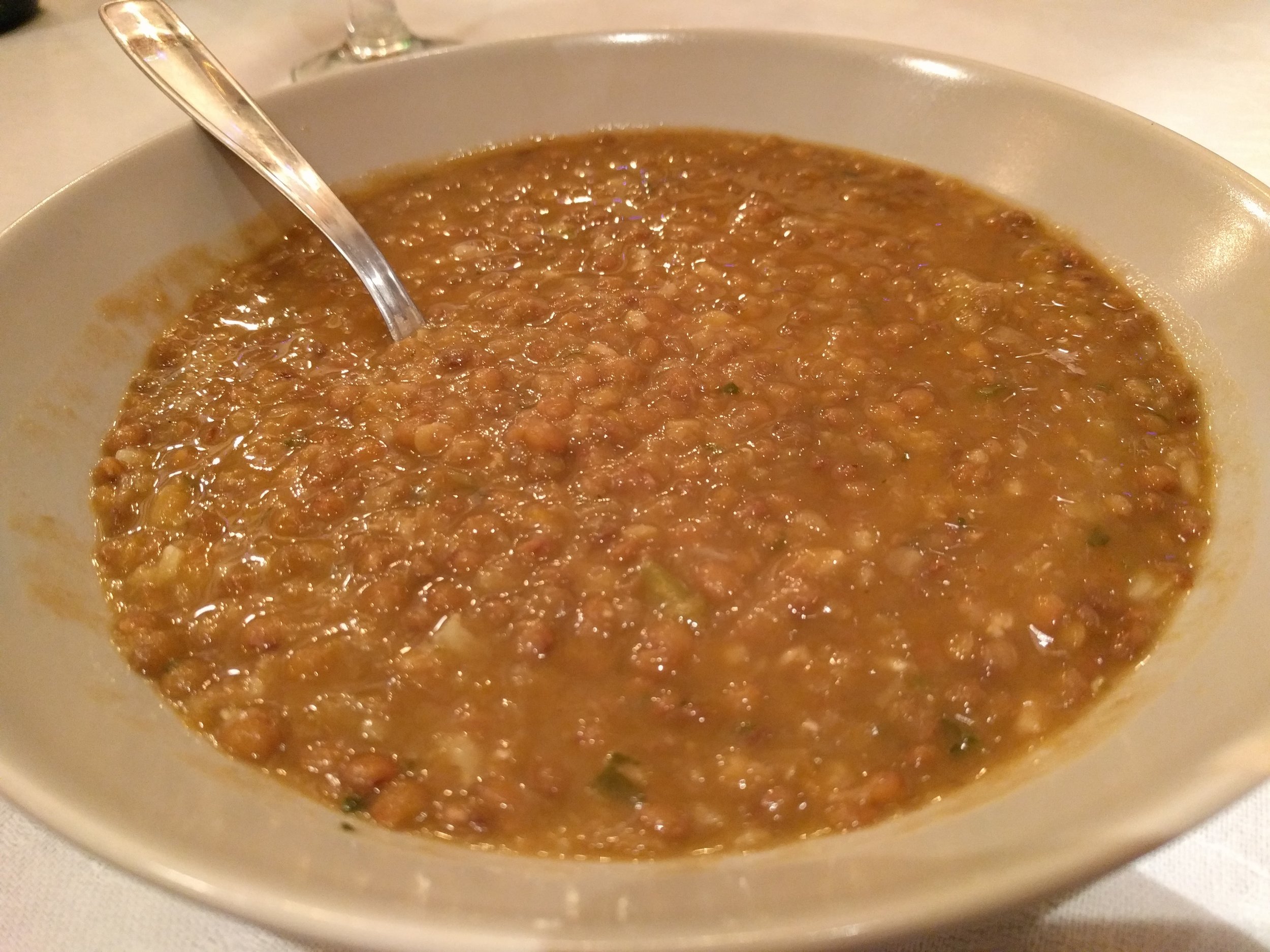 Lentil soup