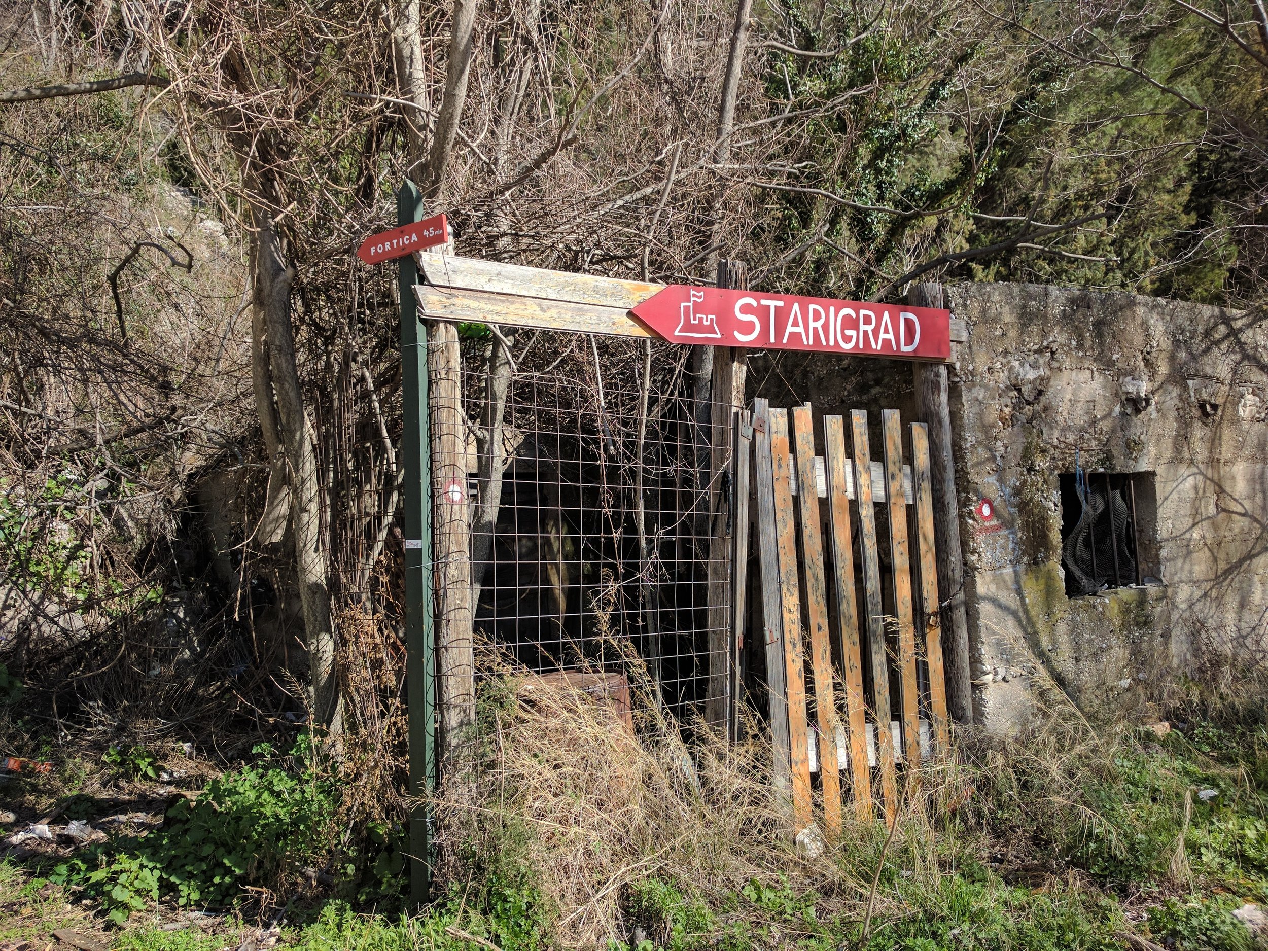 Trail head