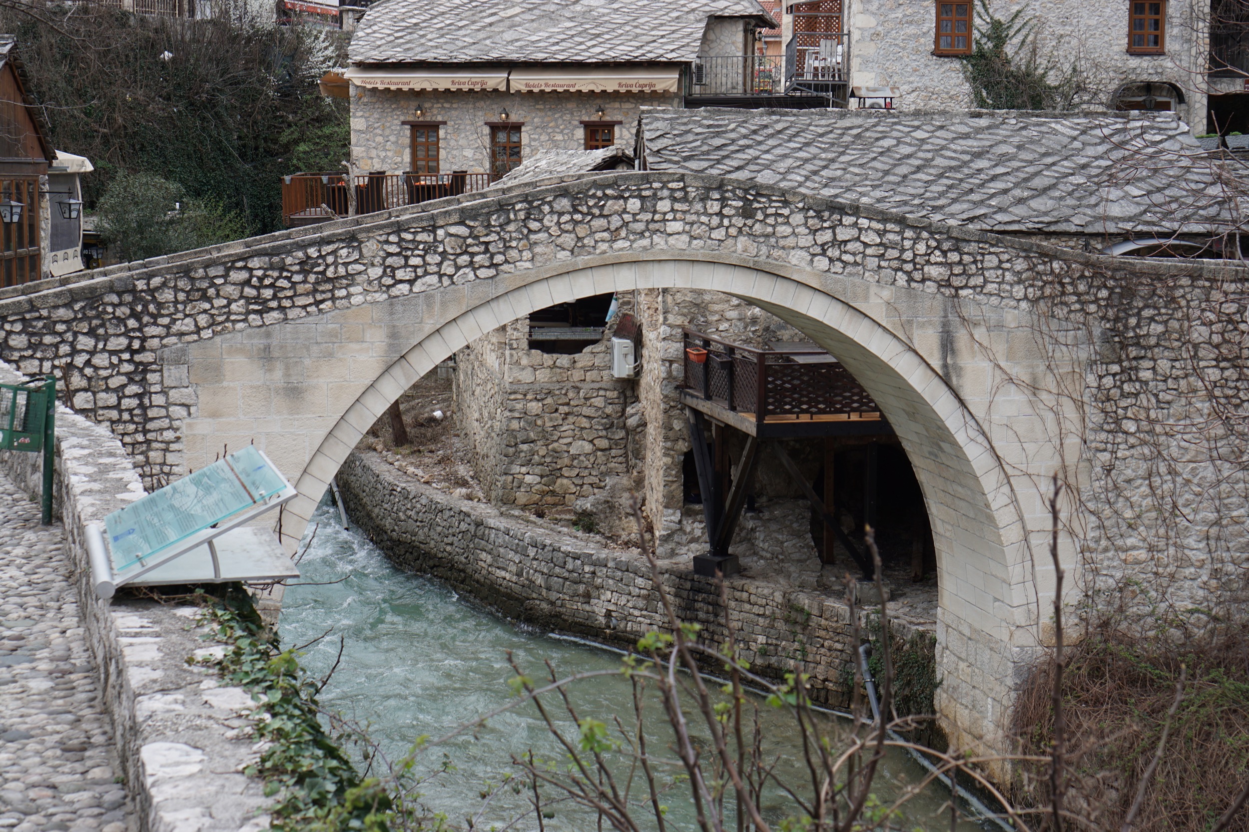 Crooked Bridge by daylight