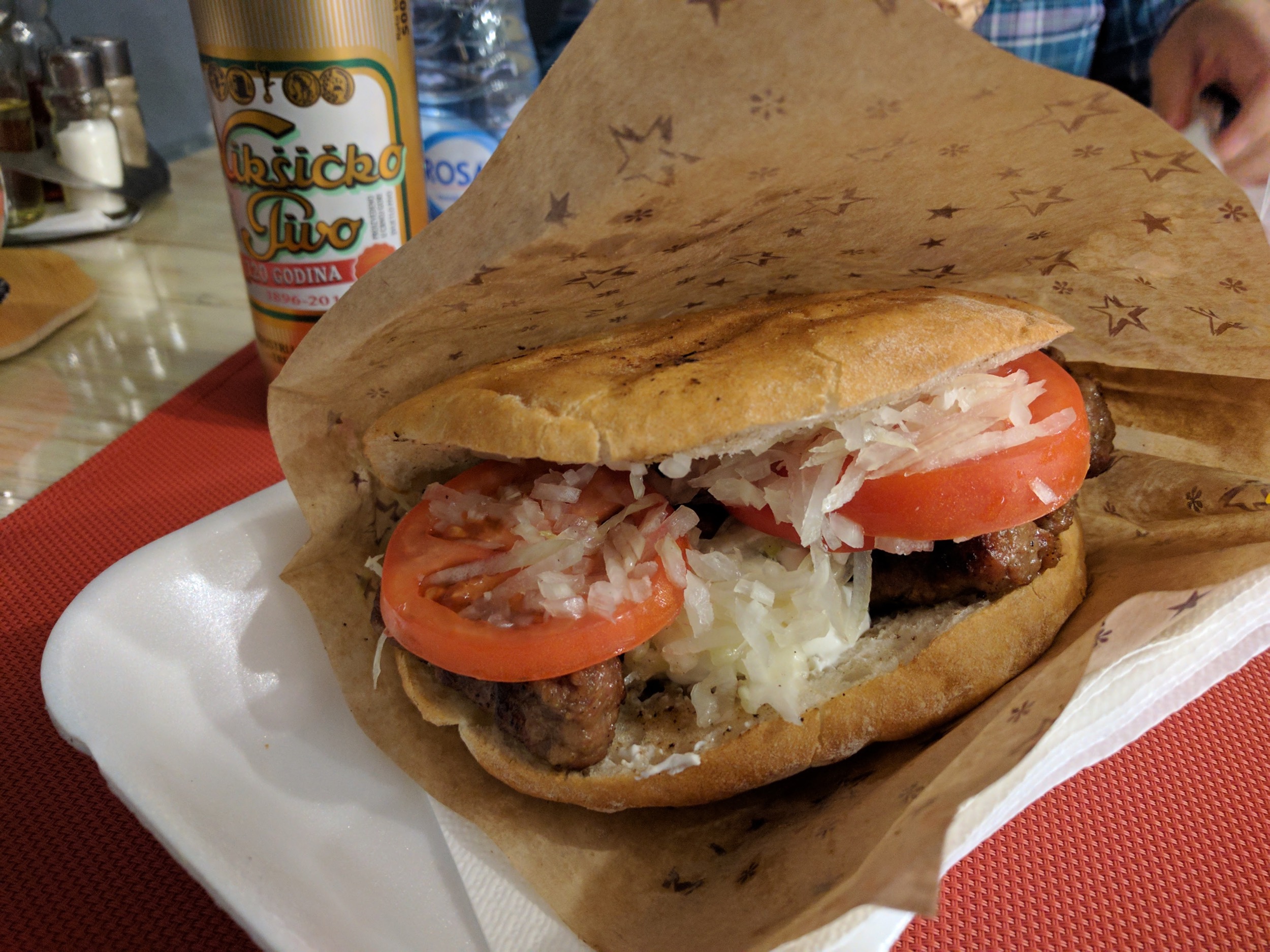 Grilled cevapi