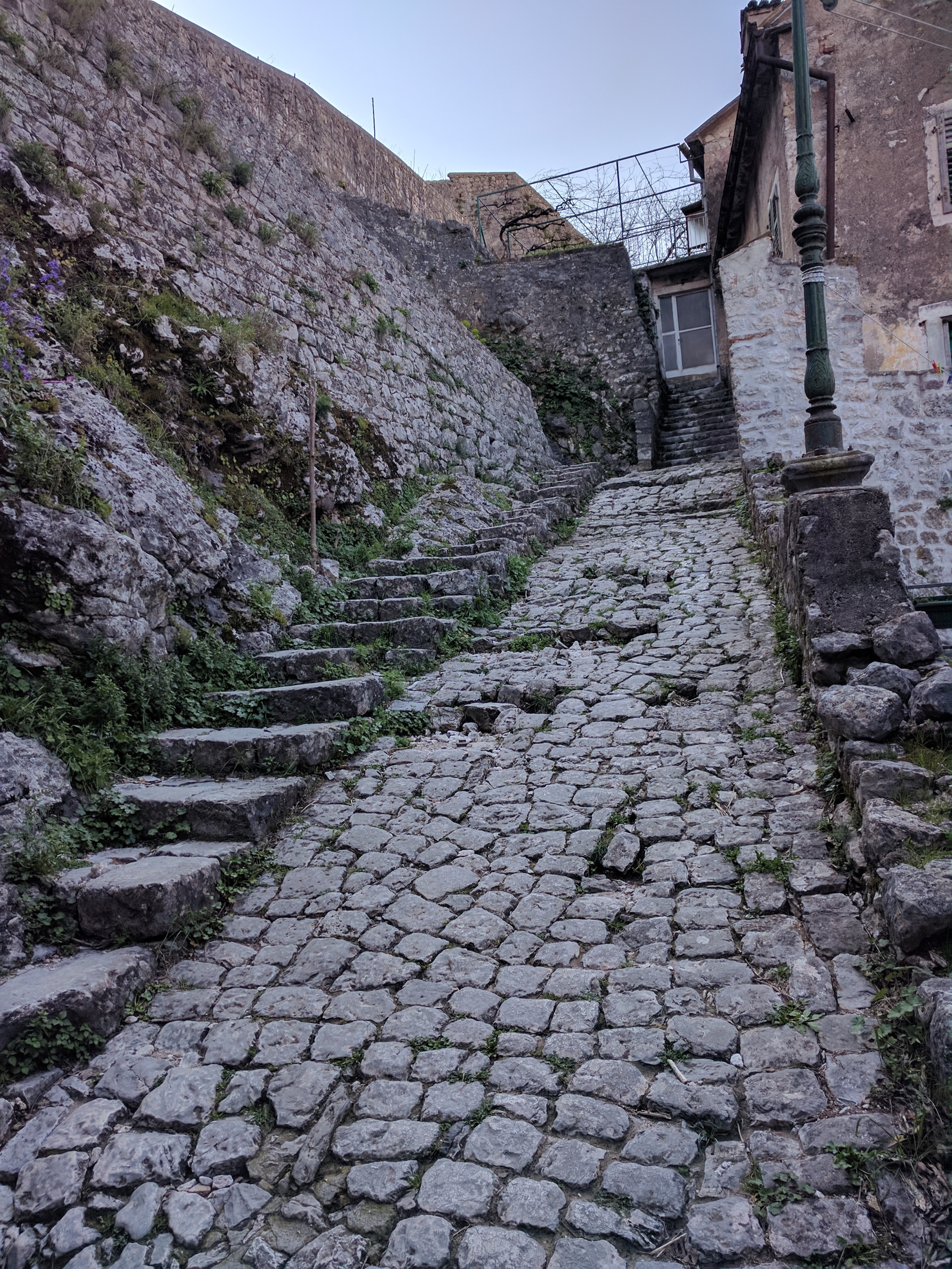 Stairs, stairs, and more stairs