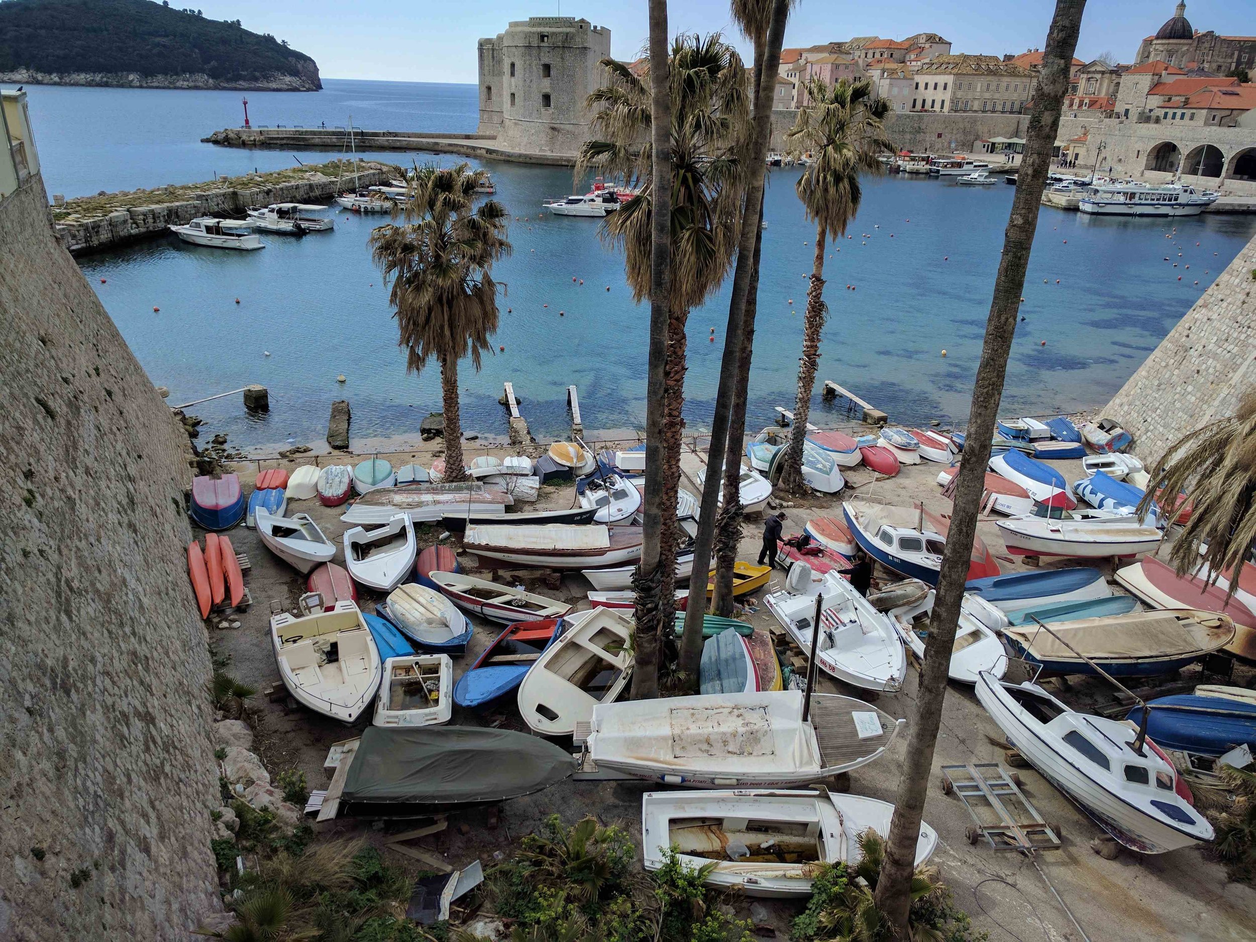 Boats by Ploce Gate