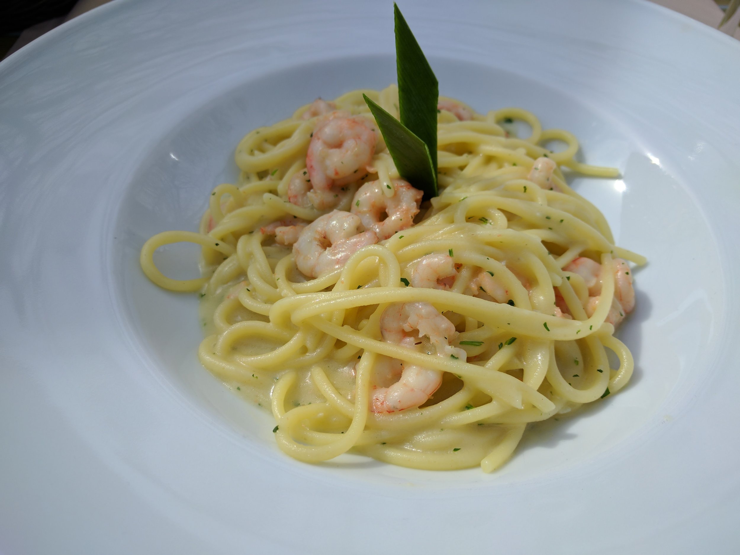 "prawn" spaghetti @ Dubravka 1836