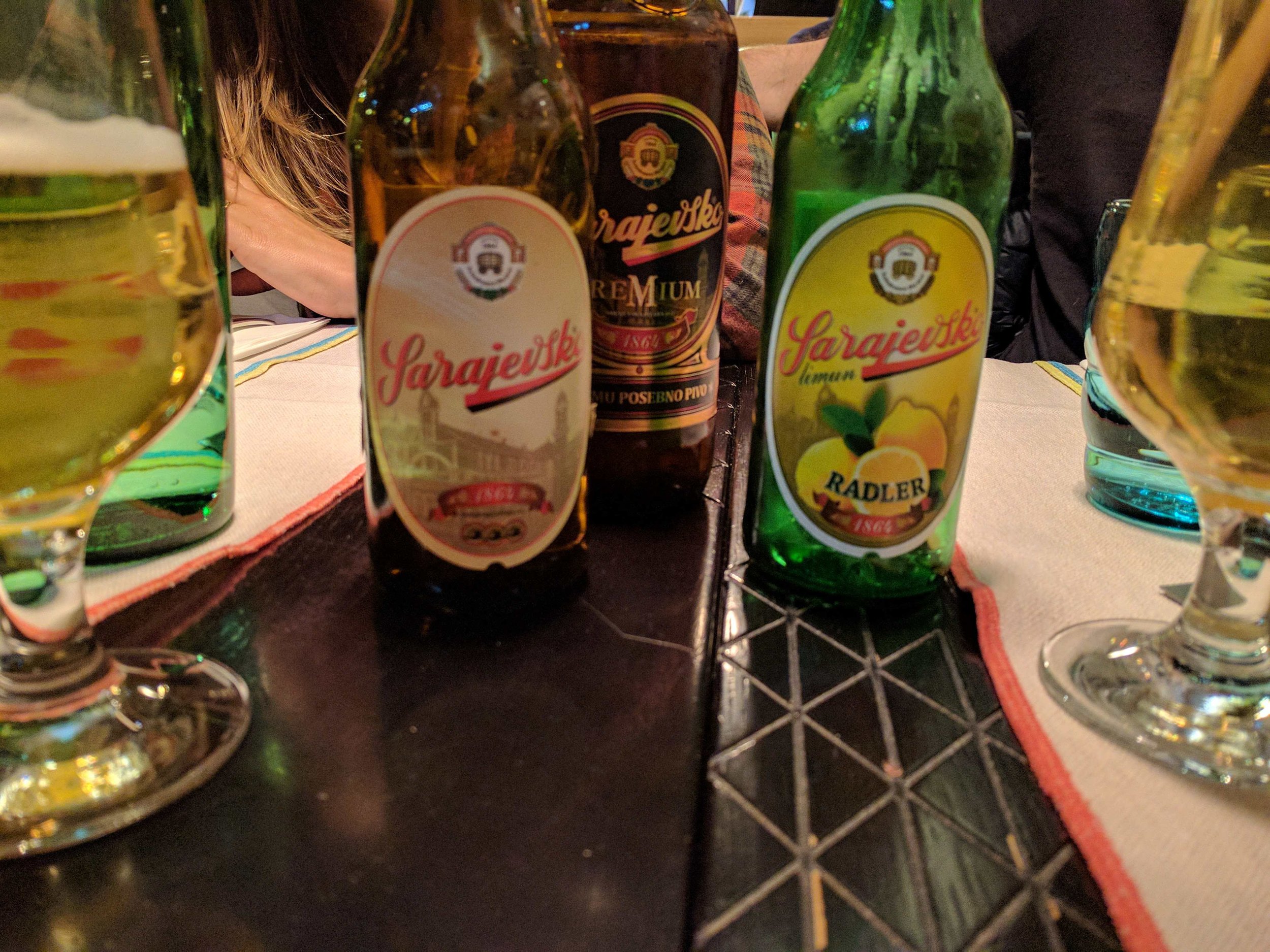 Sarajevo beers @ Taj Mahal