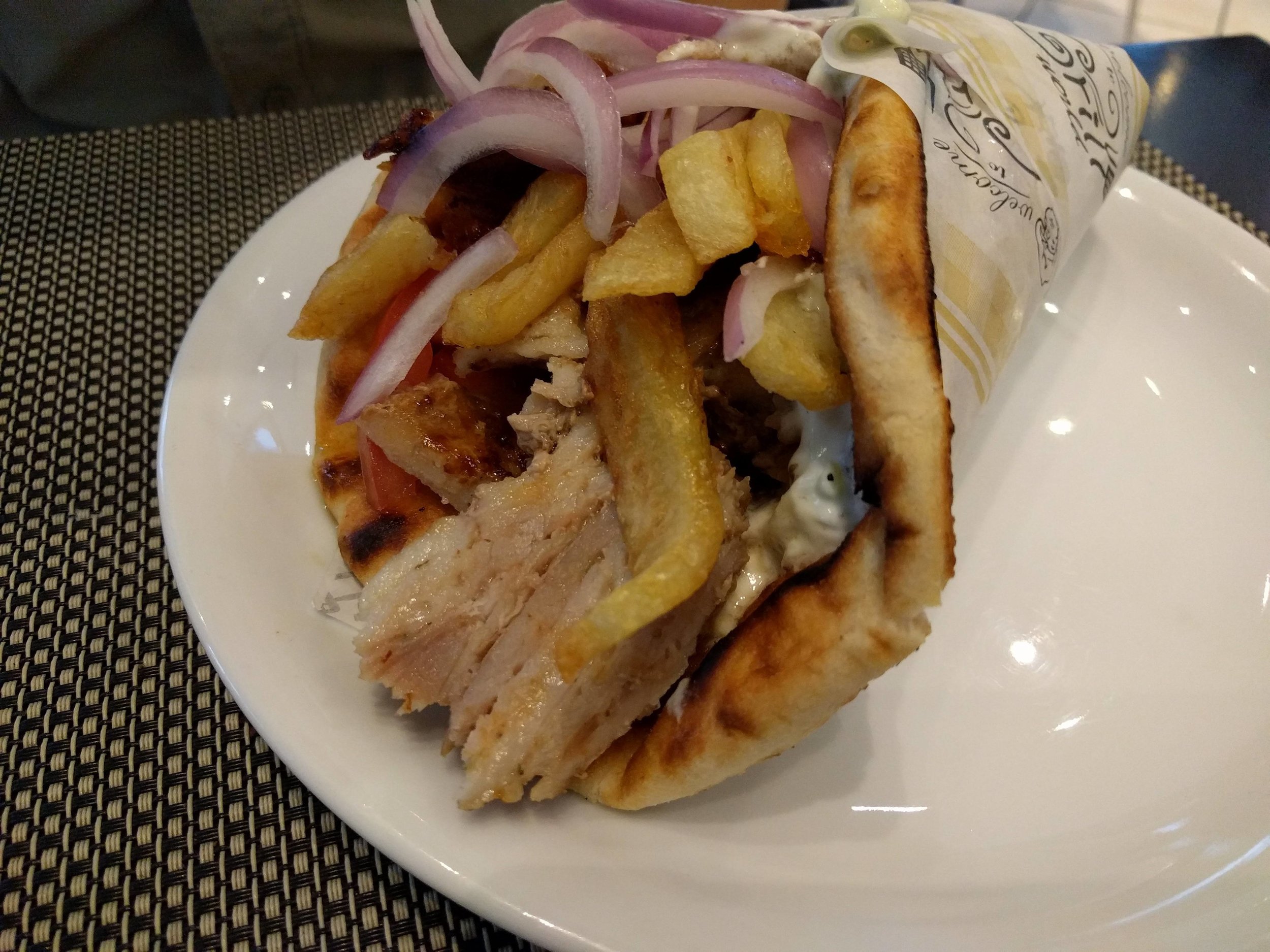 Pork gyro @ Smile