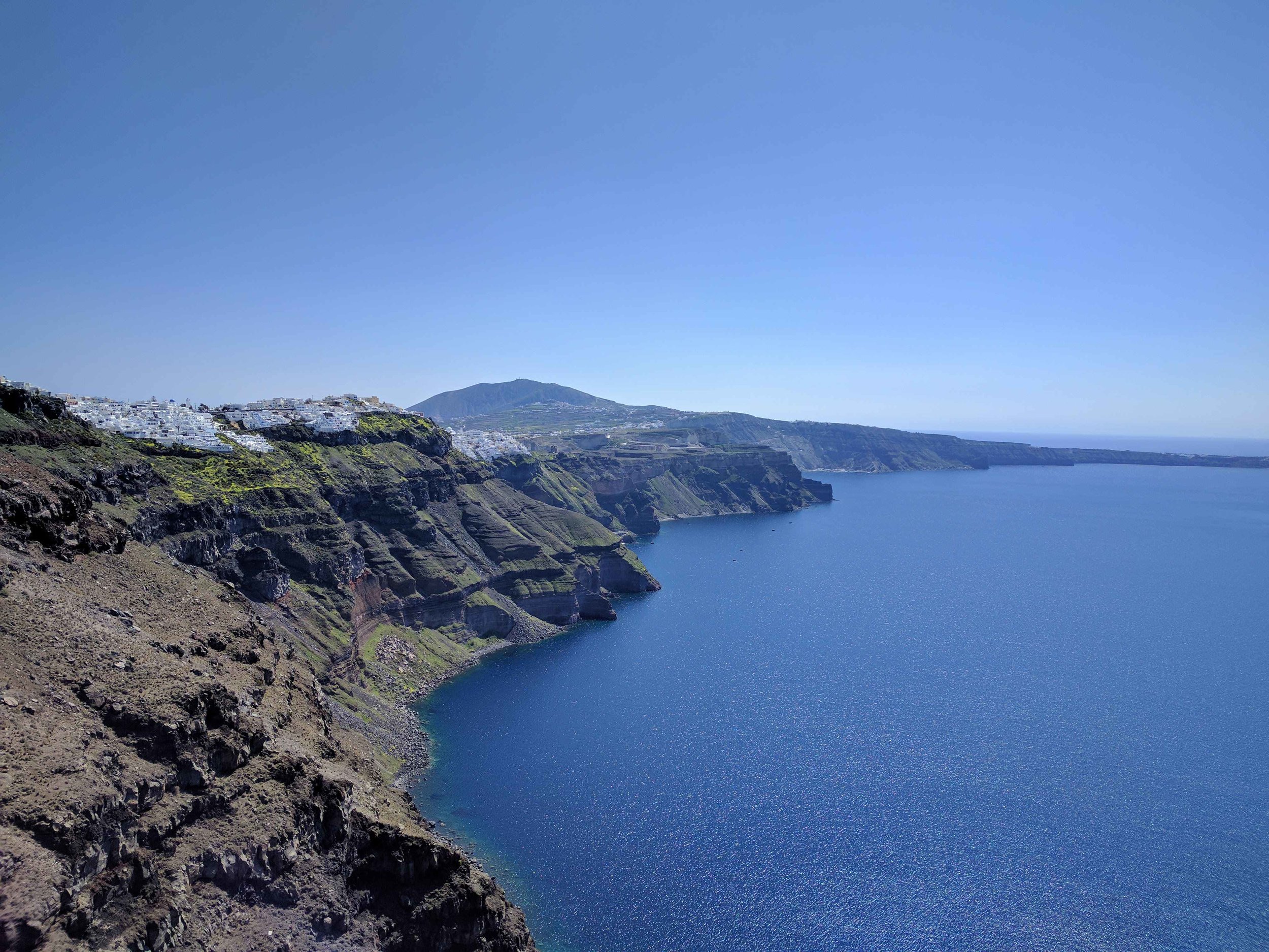 Views of the caldera