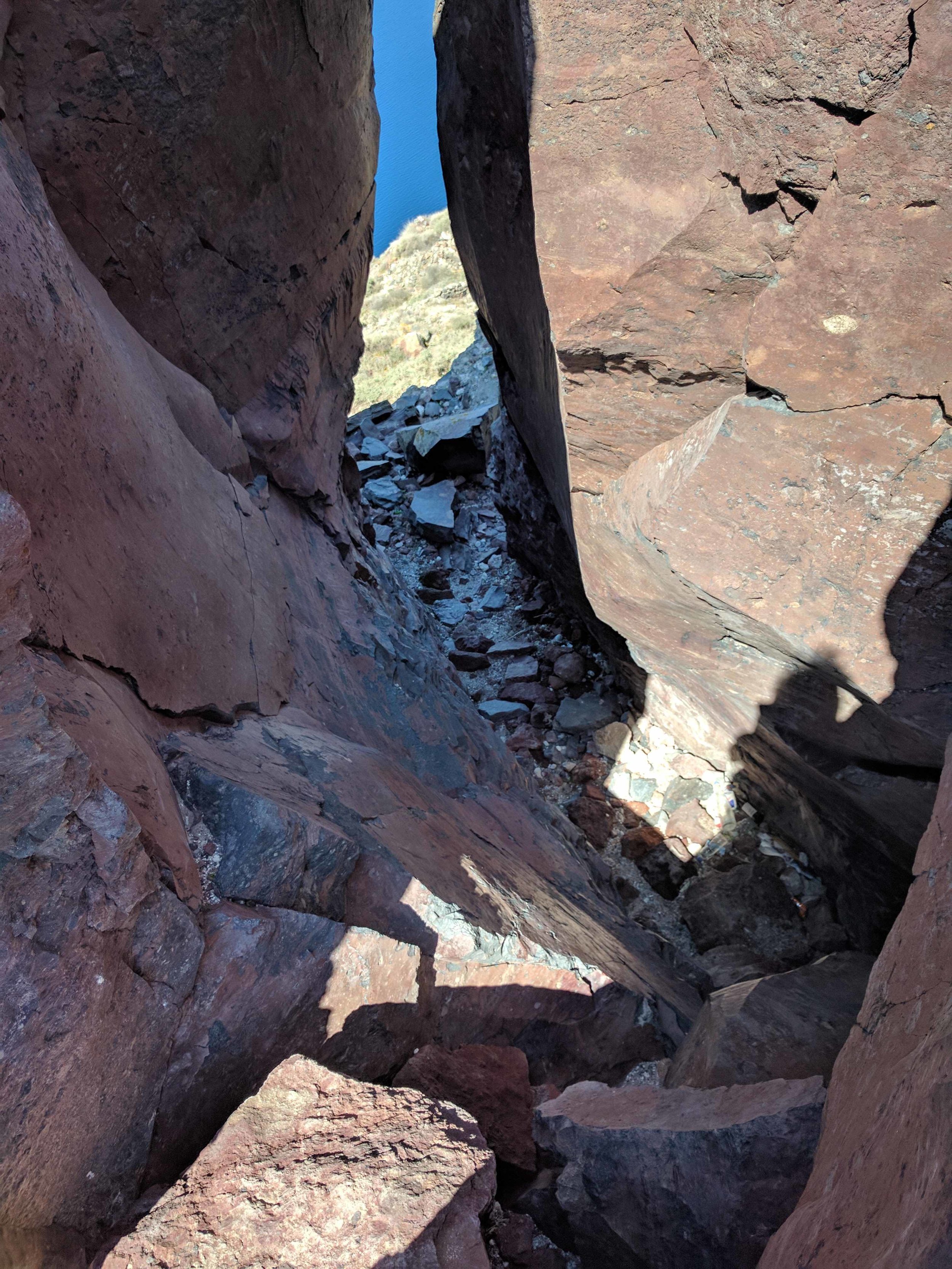the easy part of the "easy" way up