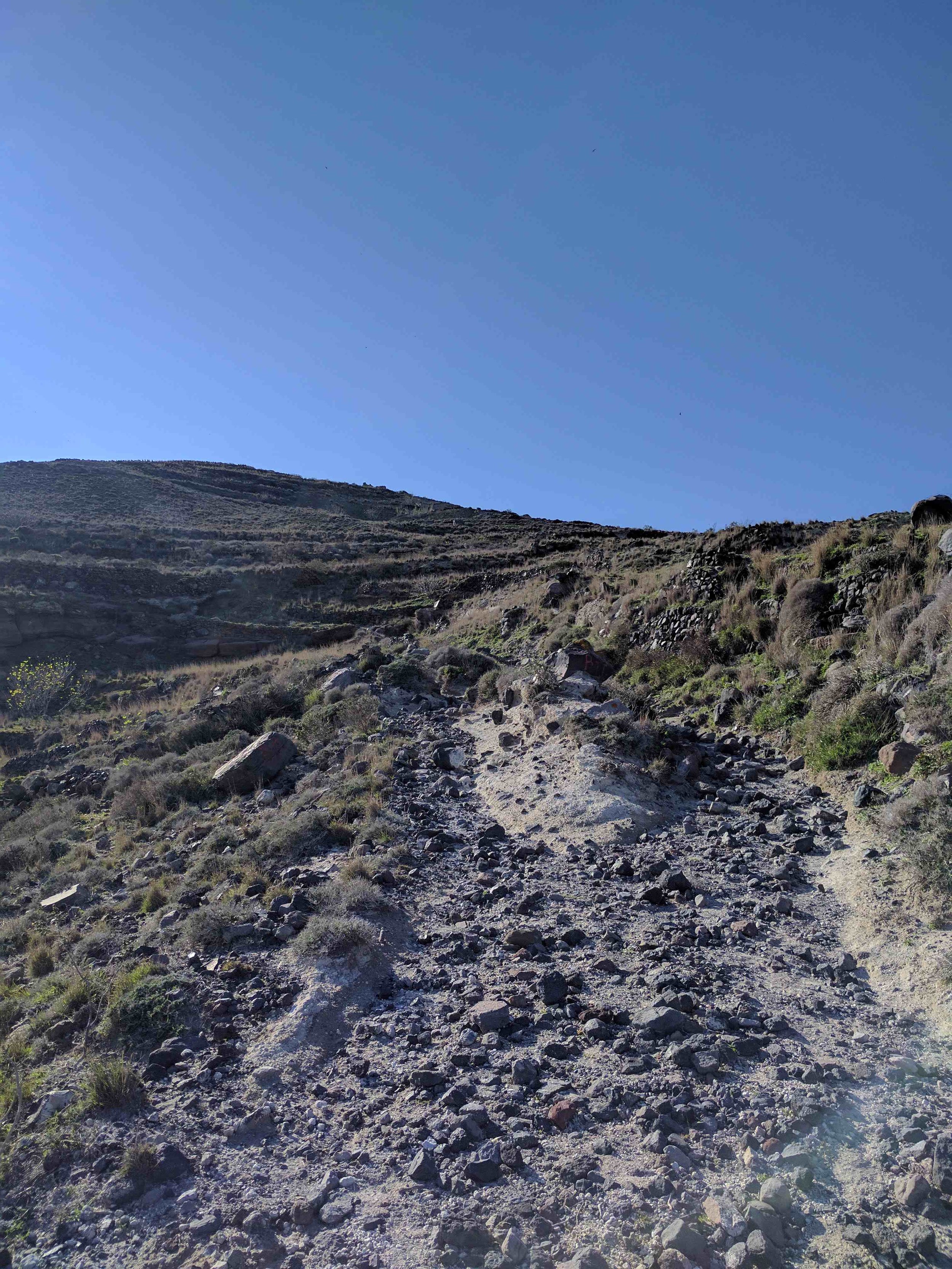 trail looks like this for a while