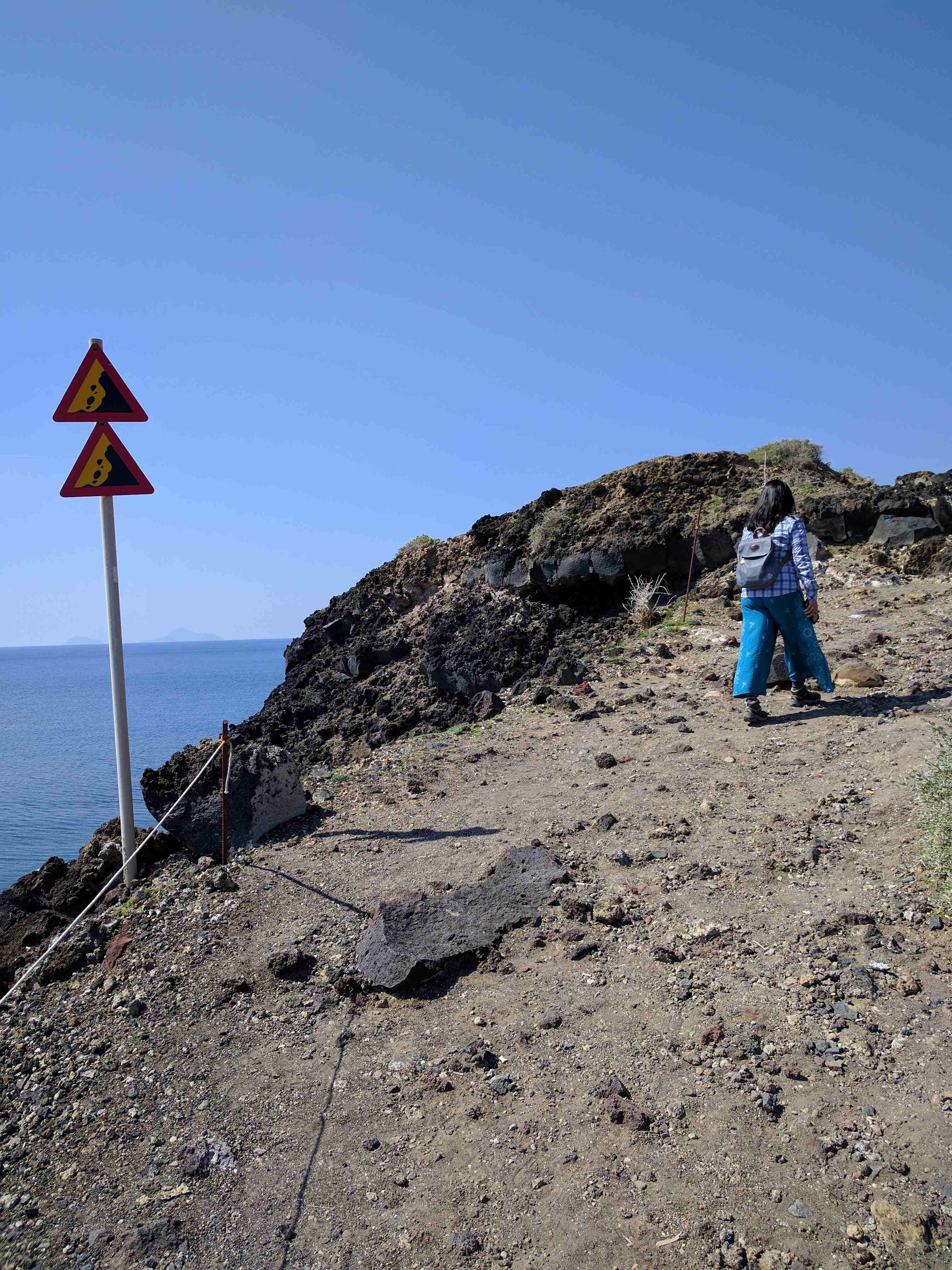 "hike" to Red Beach
