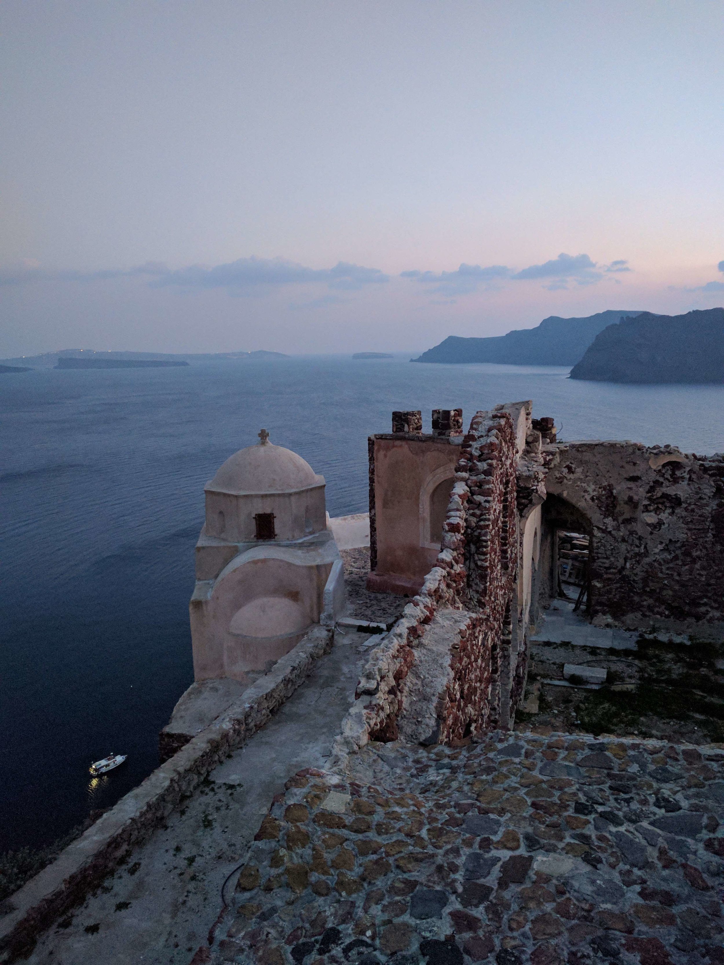 Byzantine castle ruins