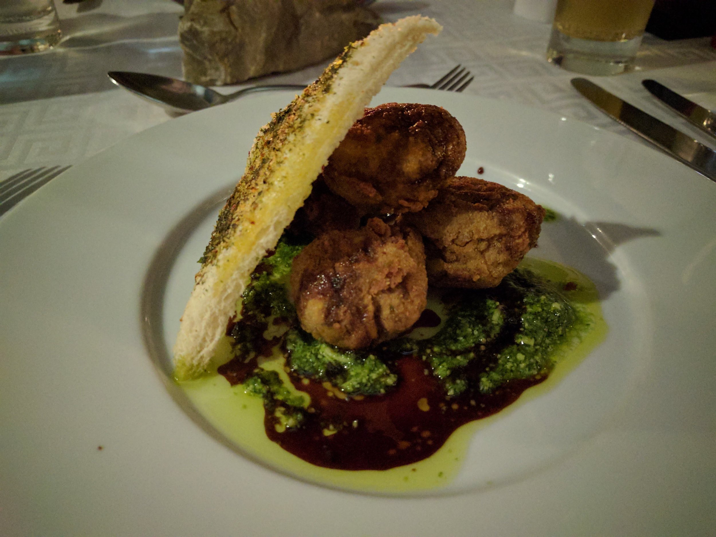 Cauliflower fritters