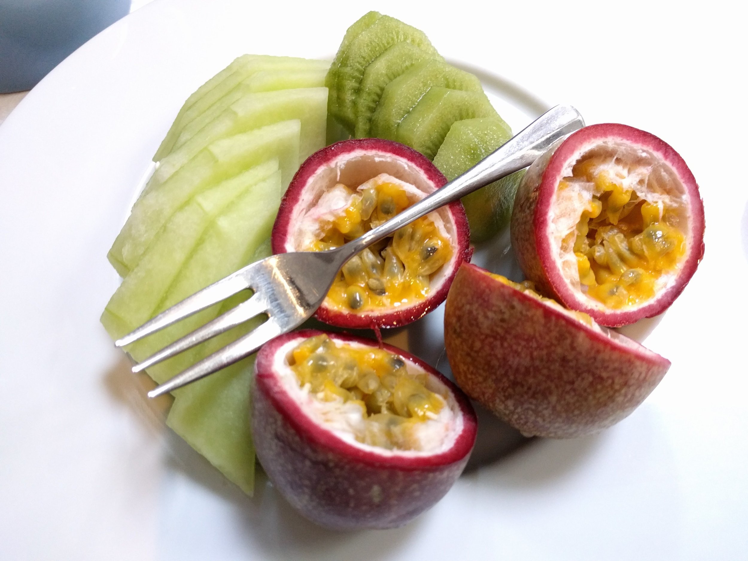 Breakfast fruit platter